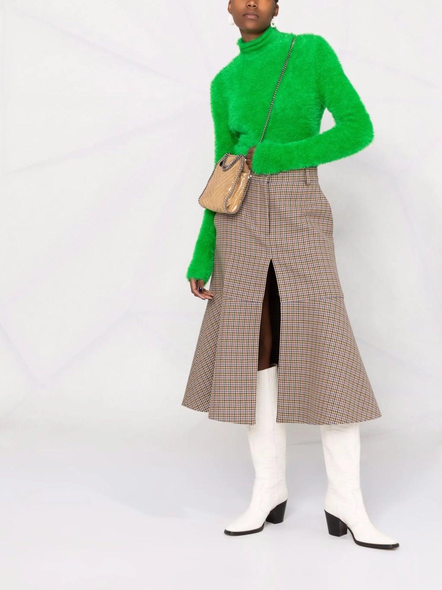 Fur Free Fur rollneck jumper