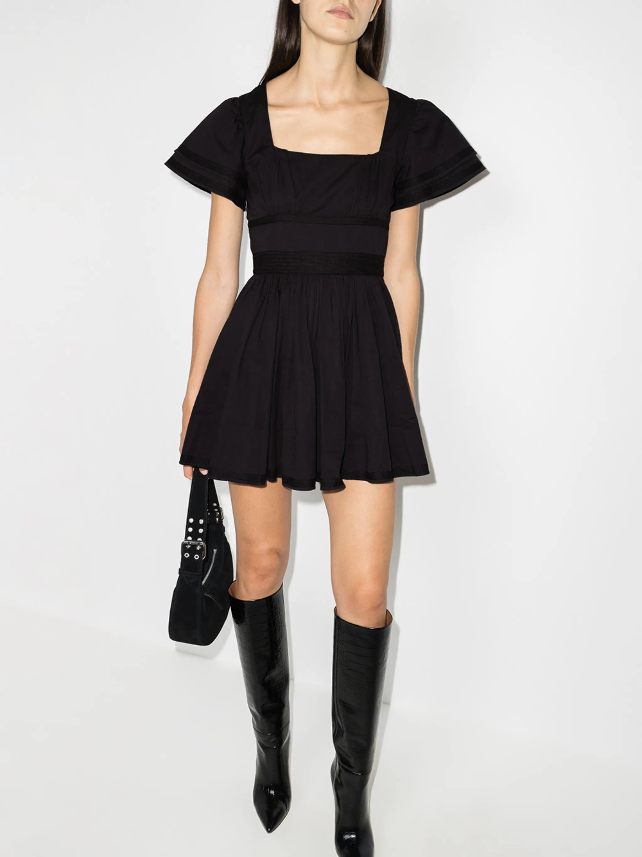 Chiquila flared mini dress