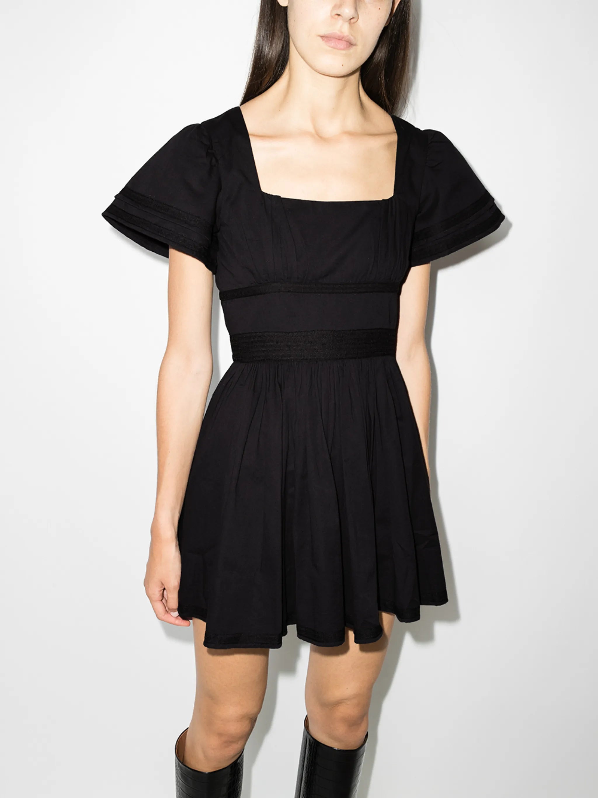Chiquila flared mini dress