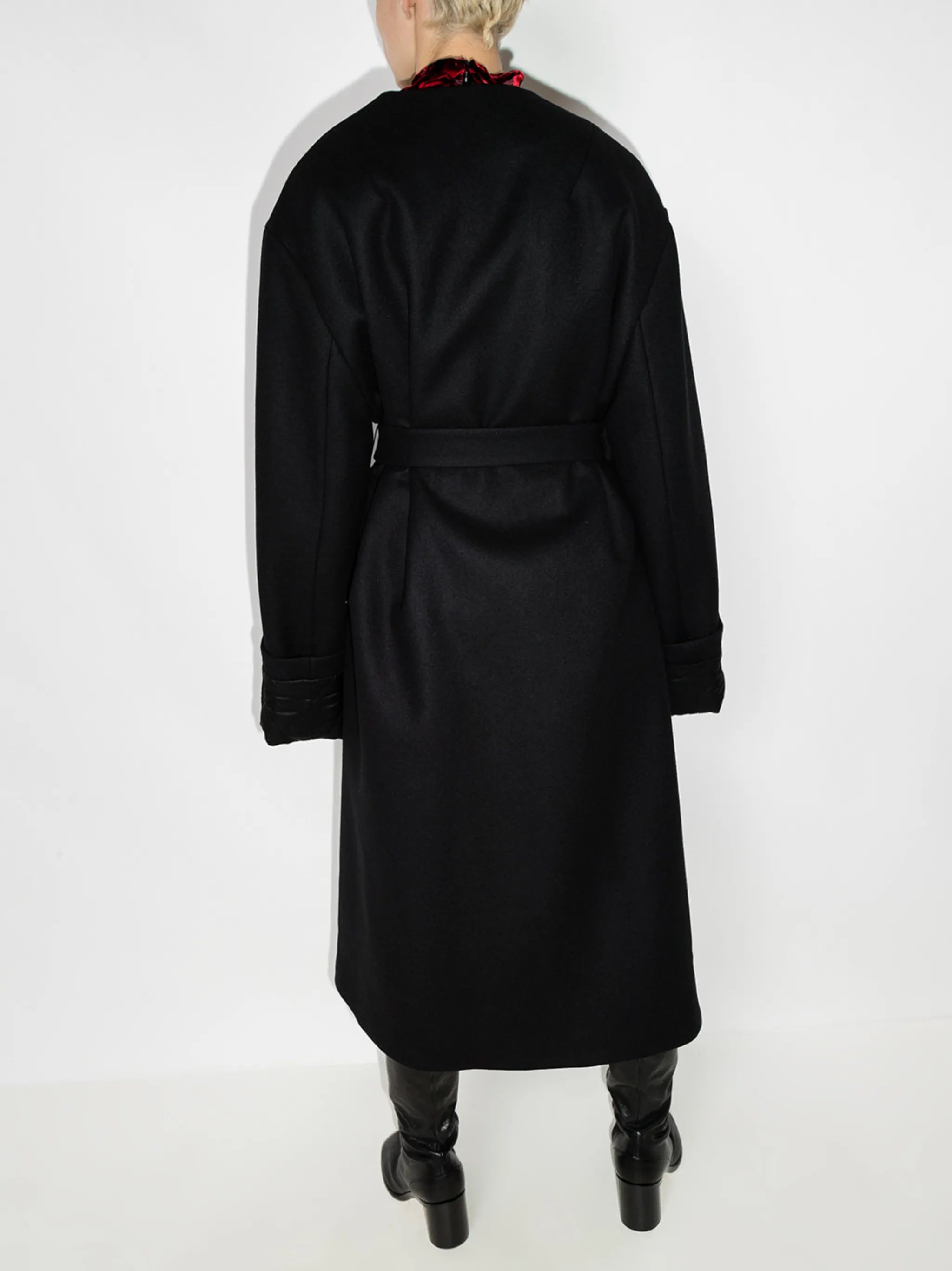 Rocks oversized belted coat