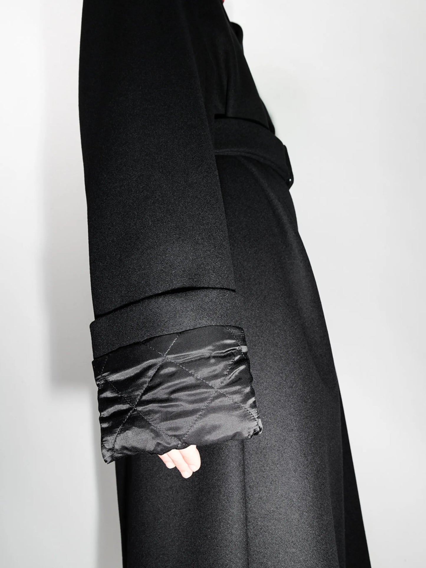 Rocks oversized belted coat