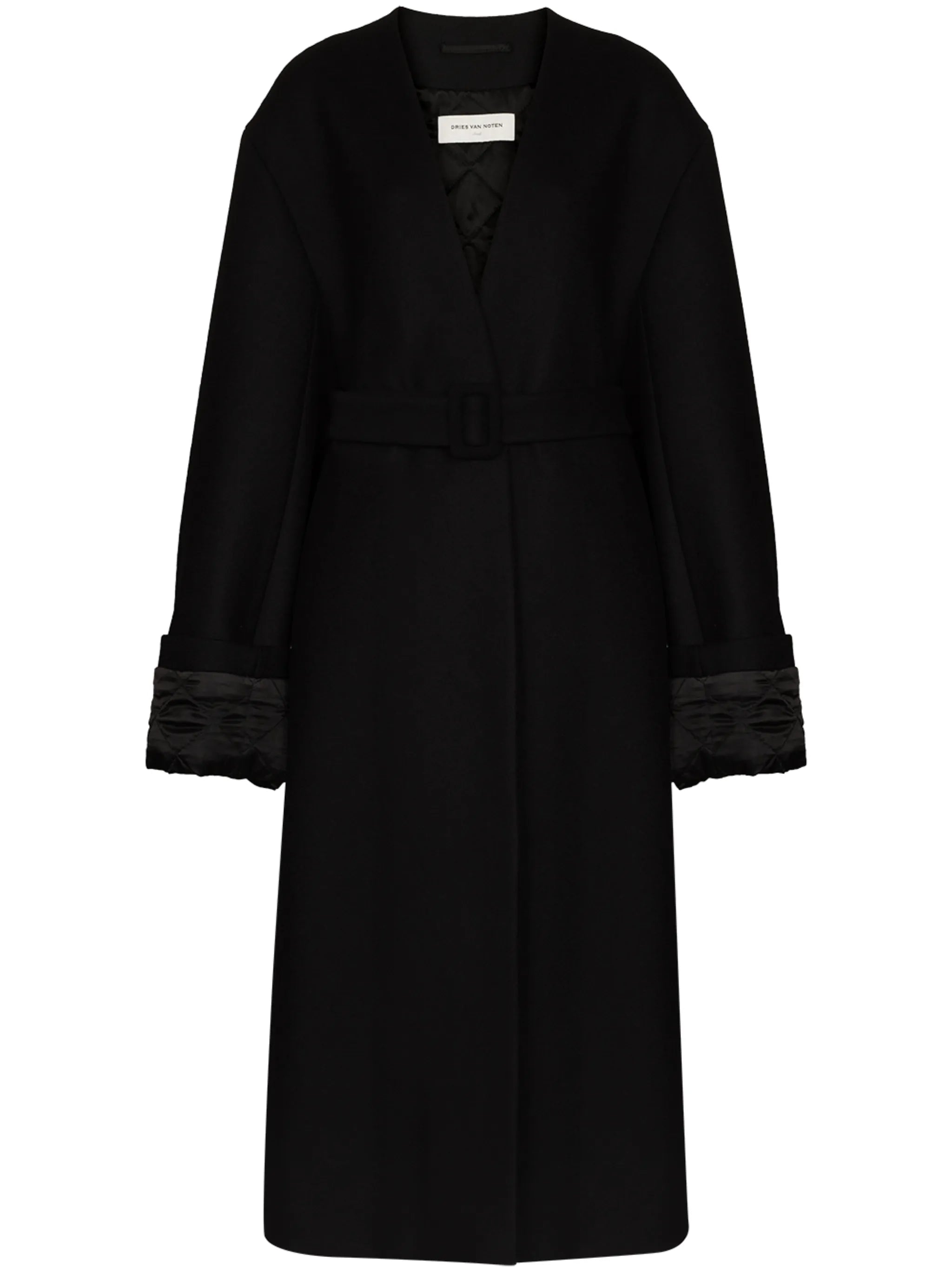 Rocks oversized belted coat