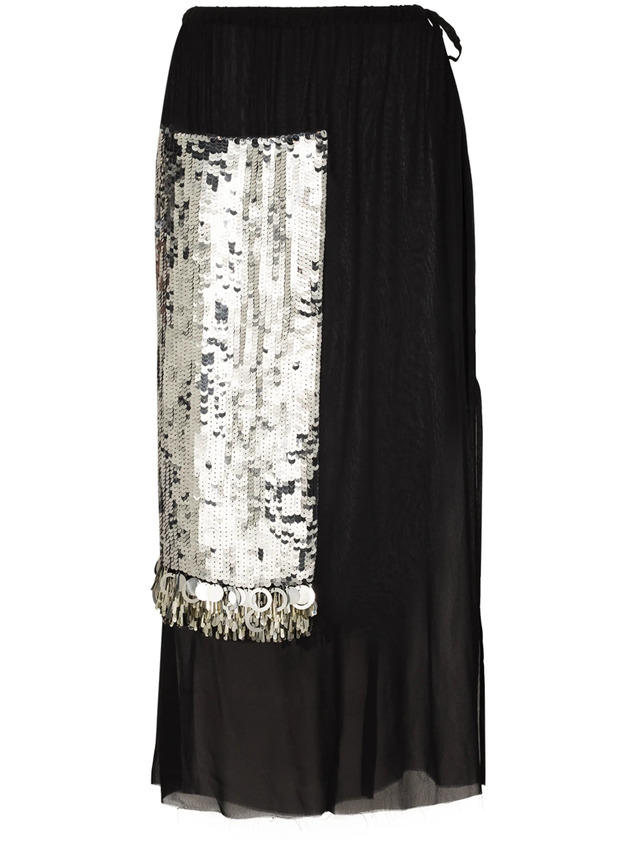 Syrine sequin-embellished pleated skirt