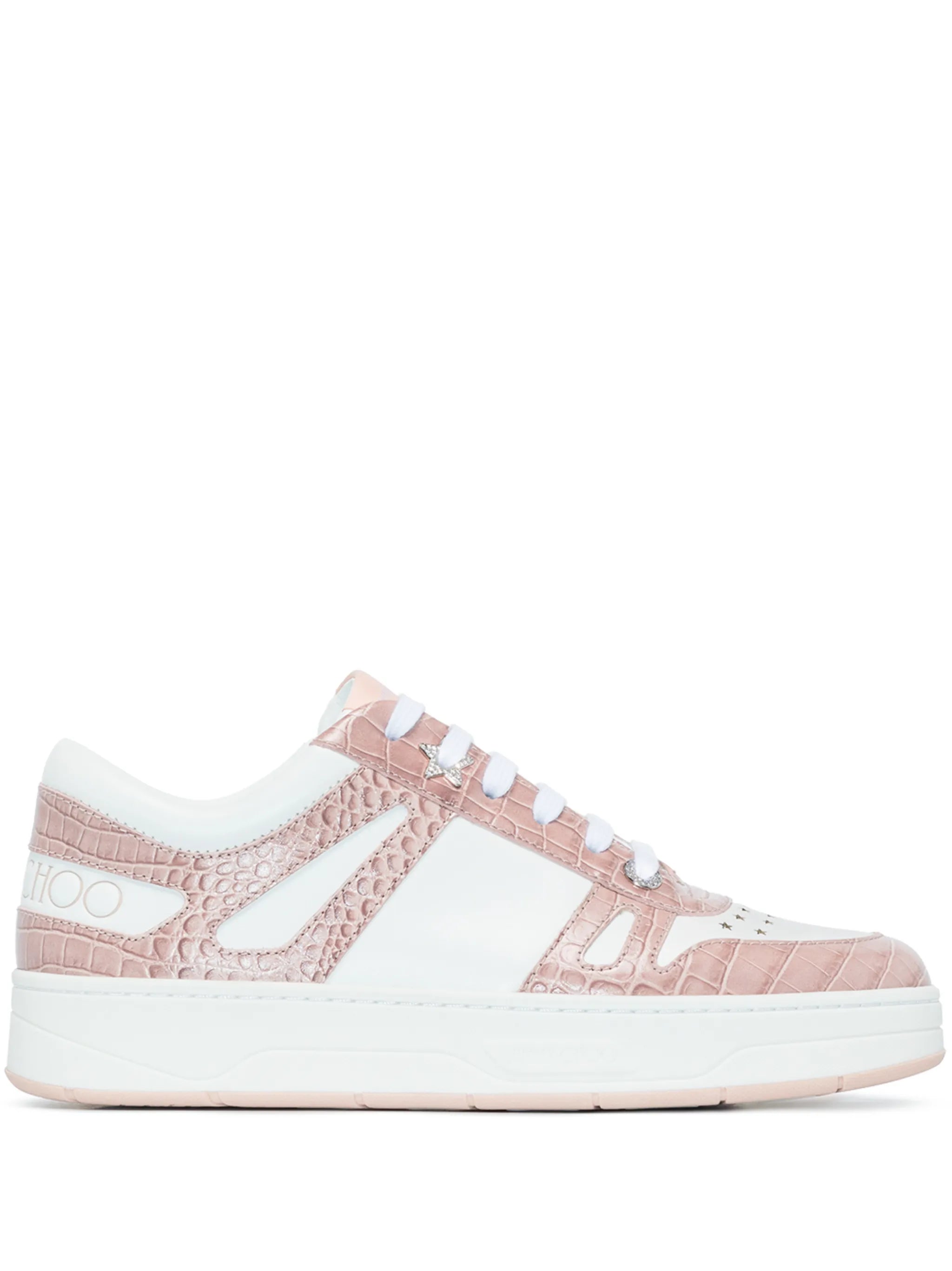 Hawaii/F croc-effect sneakers