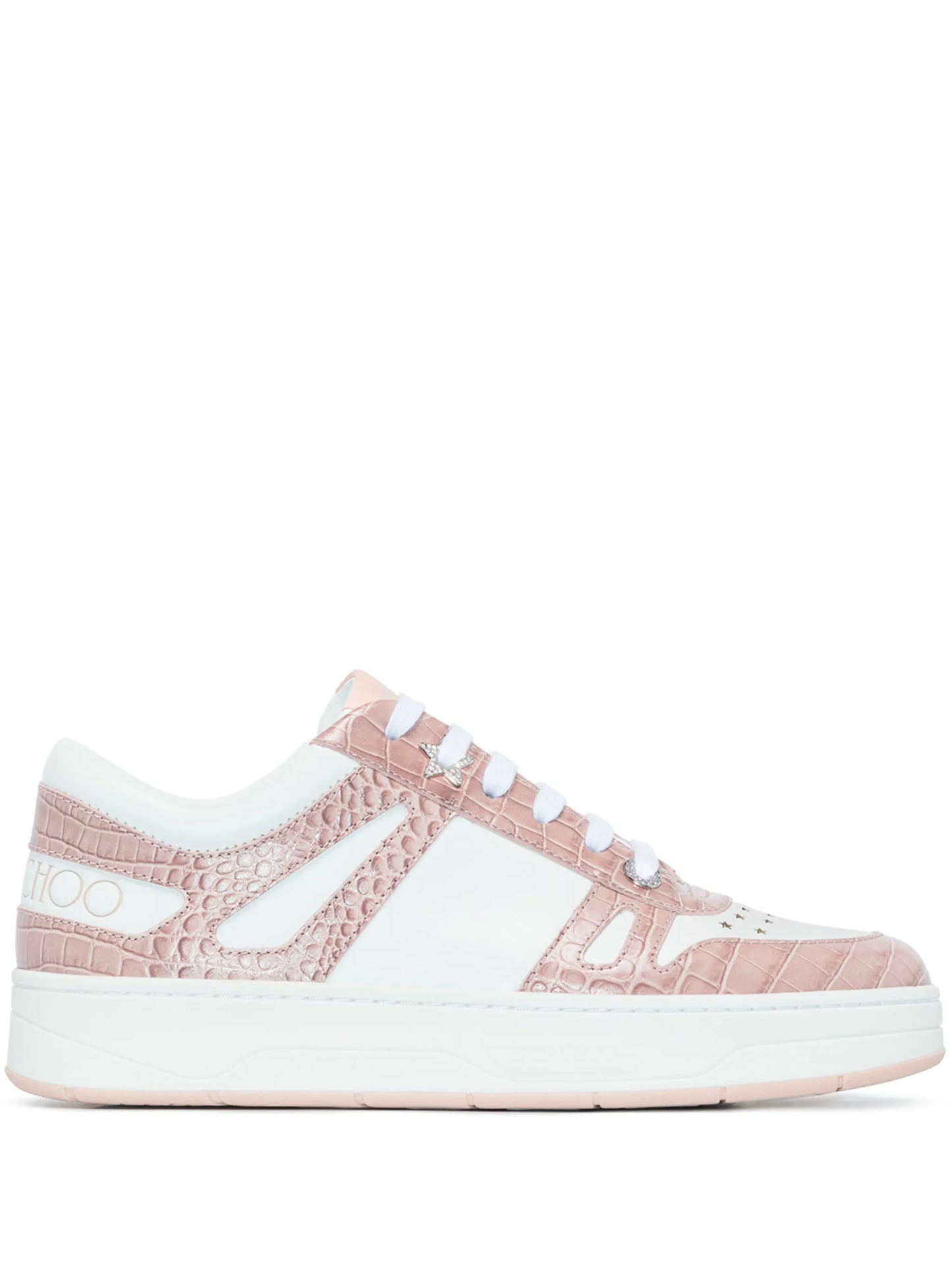 Hawaii/F croc-effect sneakers
