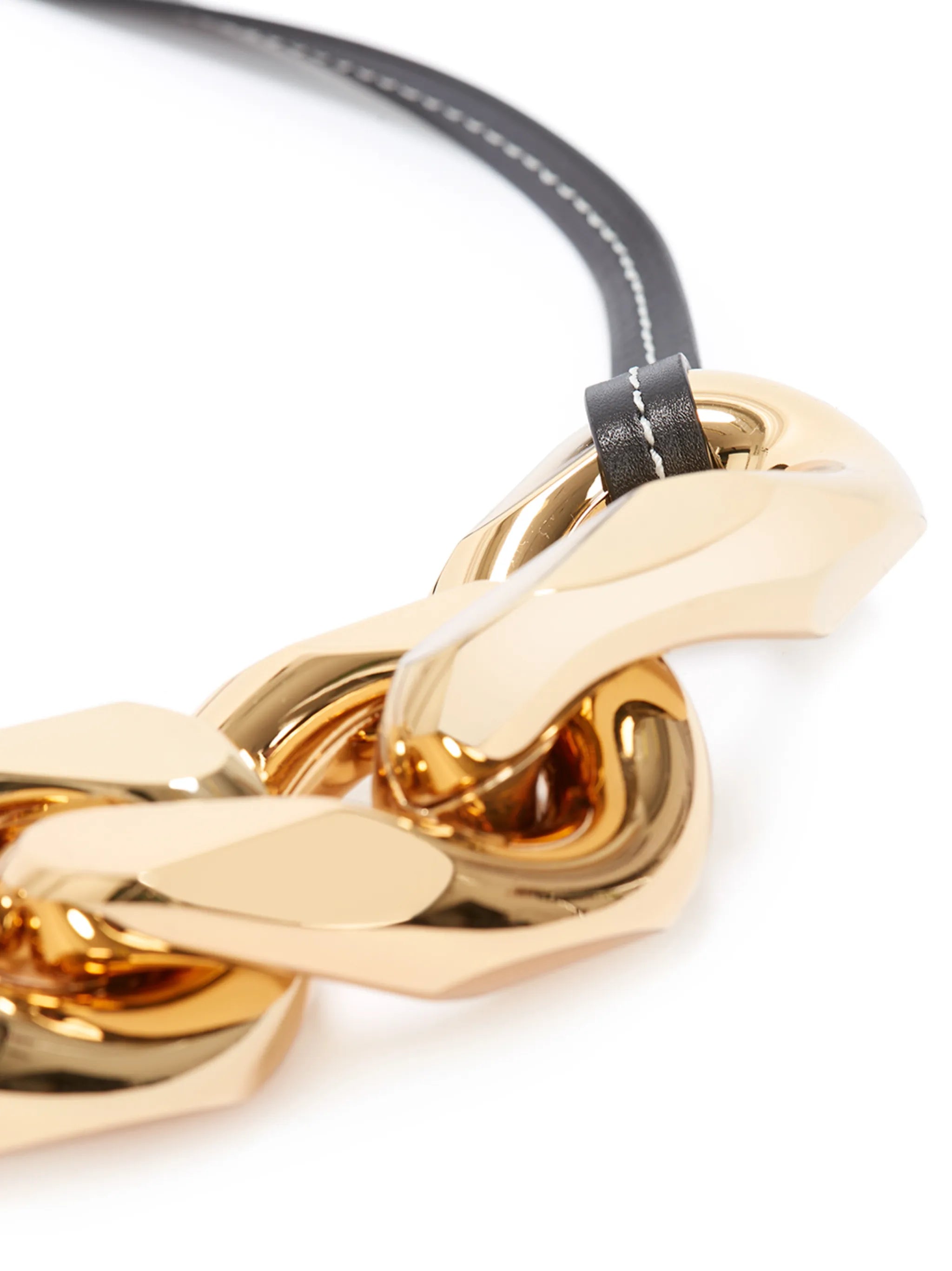 large chain-link necklace