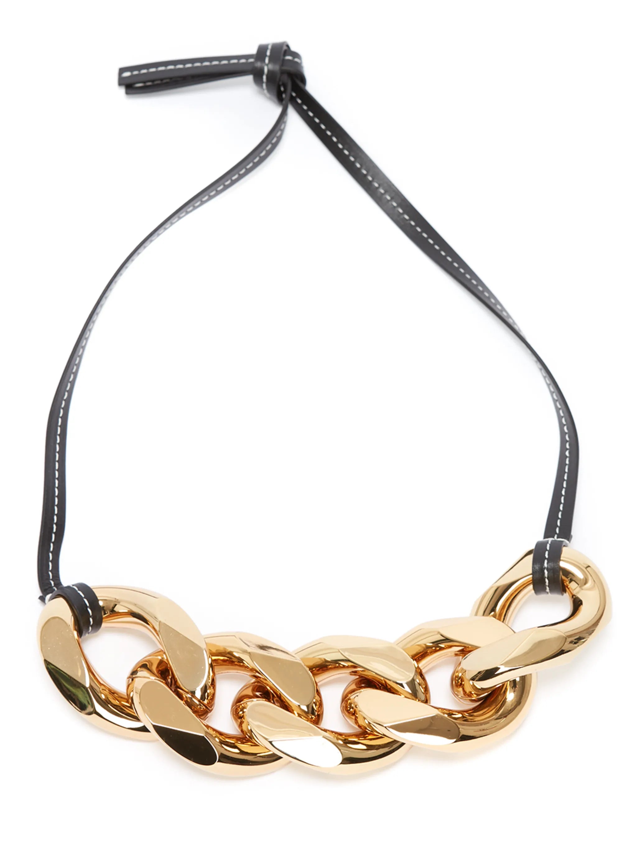large chain-link necklace