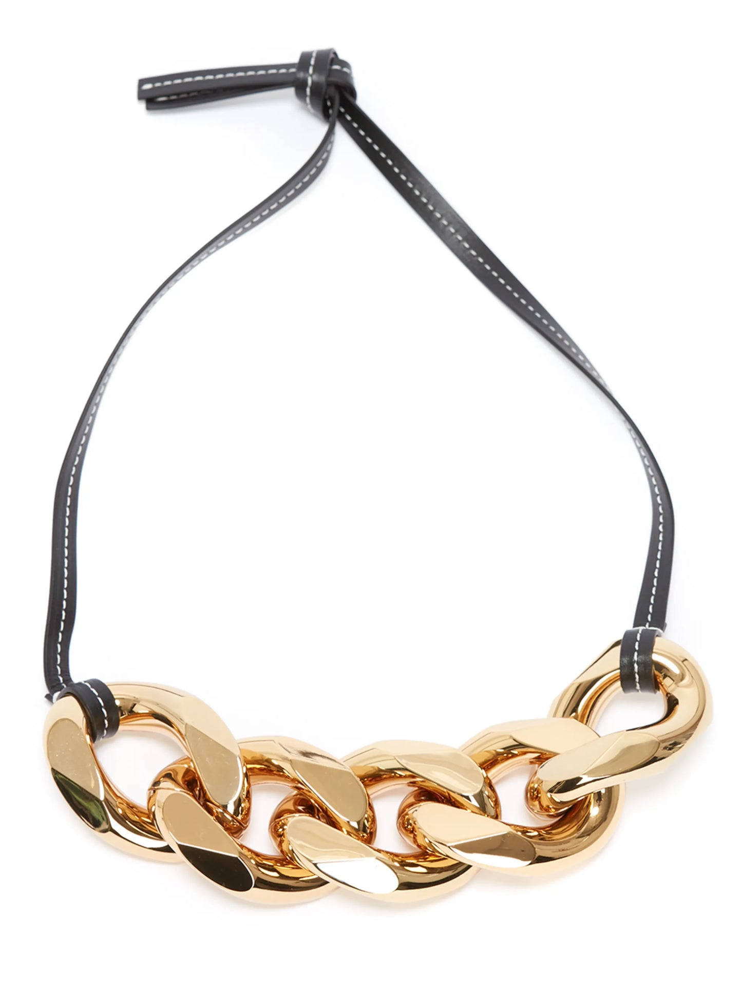 large chain-link necklace