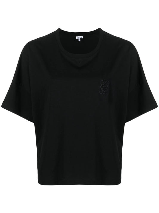 Anagram embroidered T-shirt