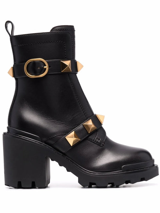 85mm Roman Stud combat boots