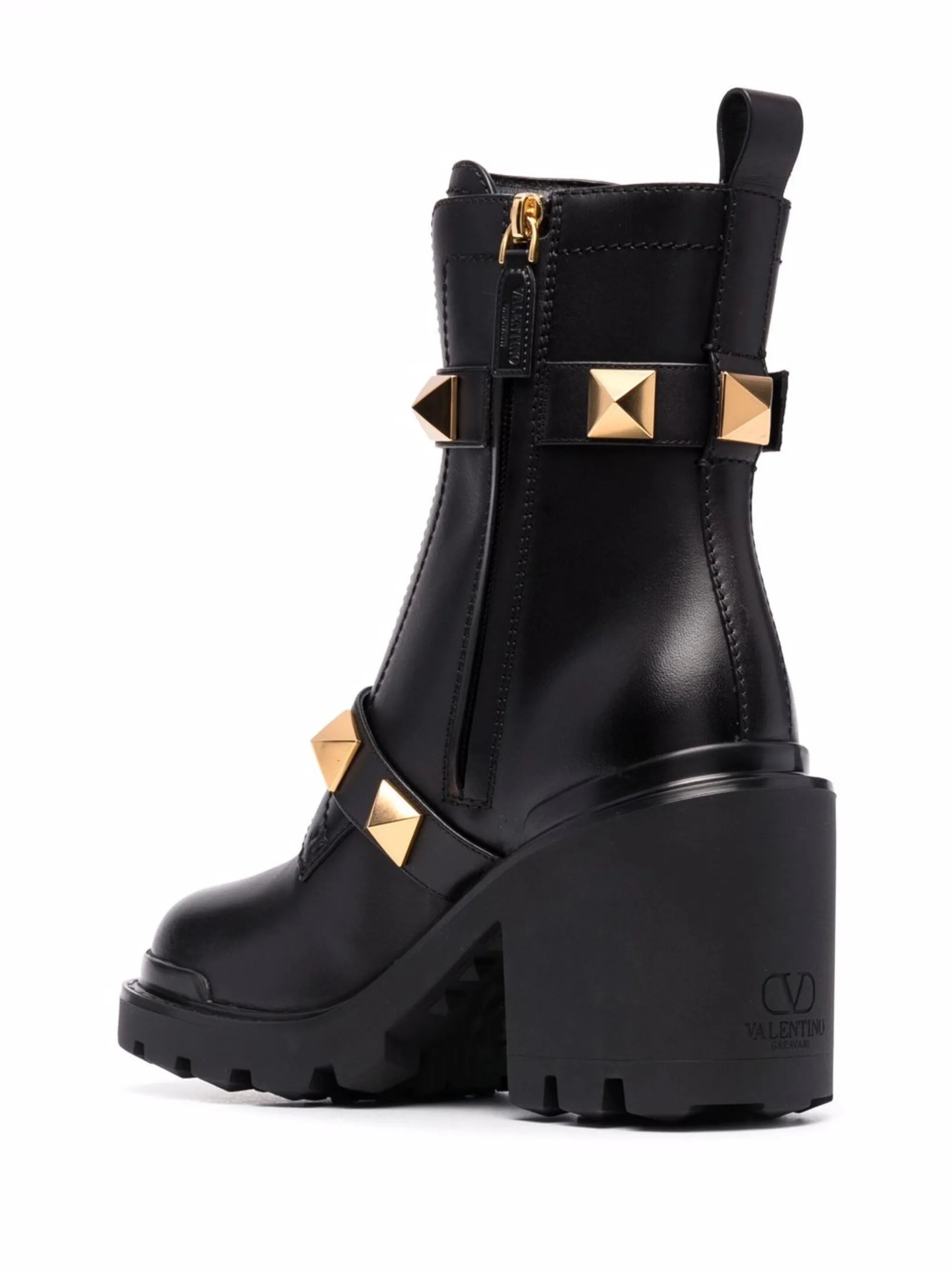 85mm Roman Stud combat boots