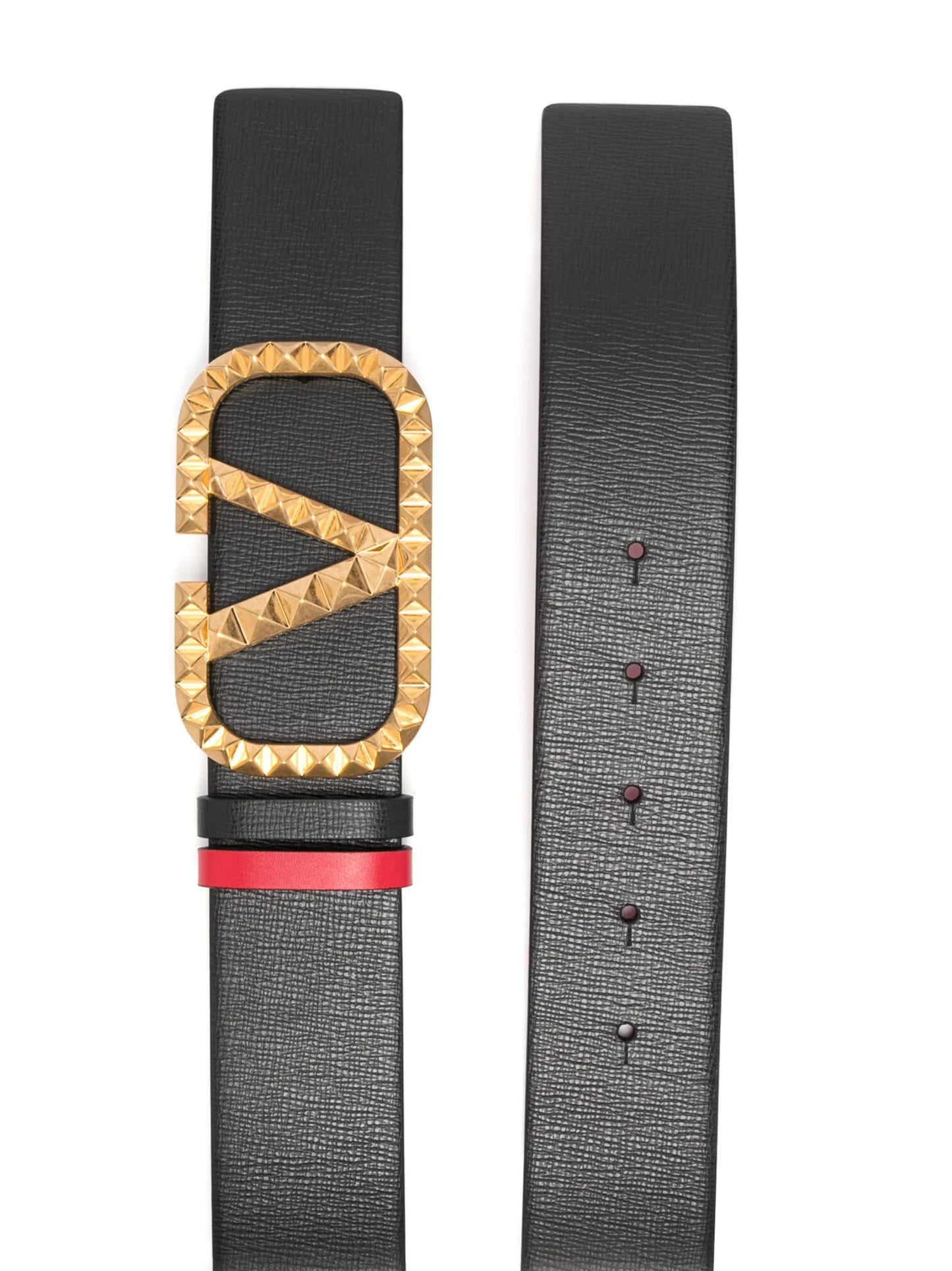 VLogo Signature leather belt
