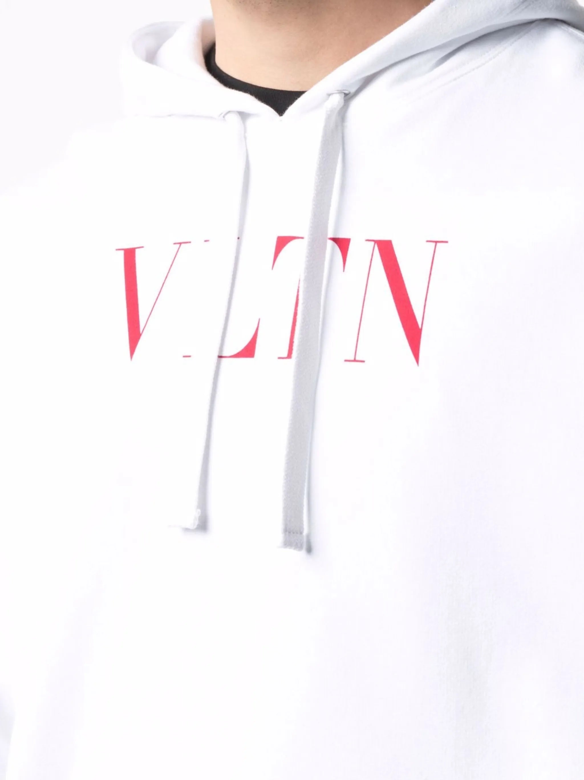 VLTN logo-print hoodie