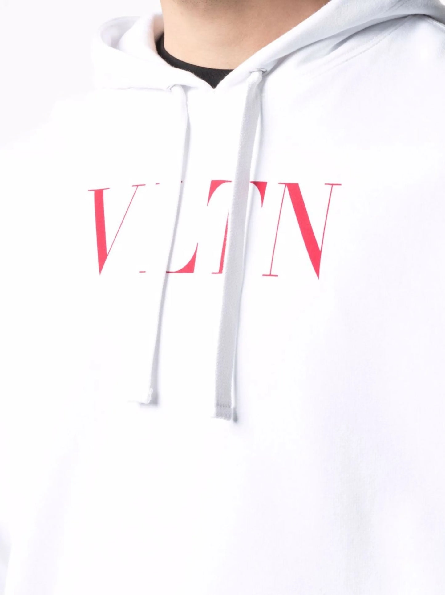 VLTN logo-print hoodie