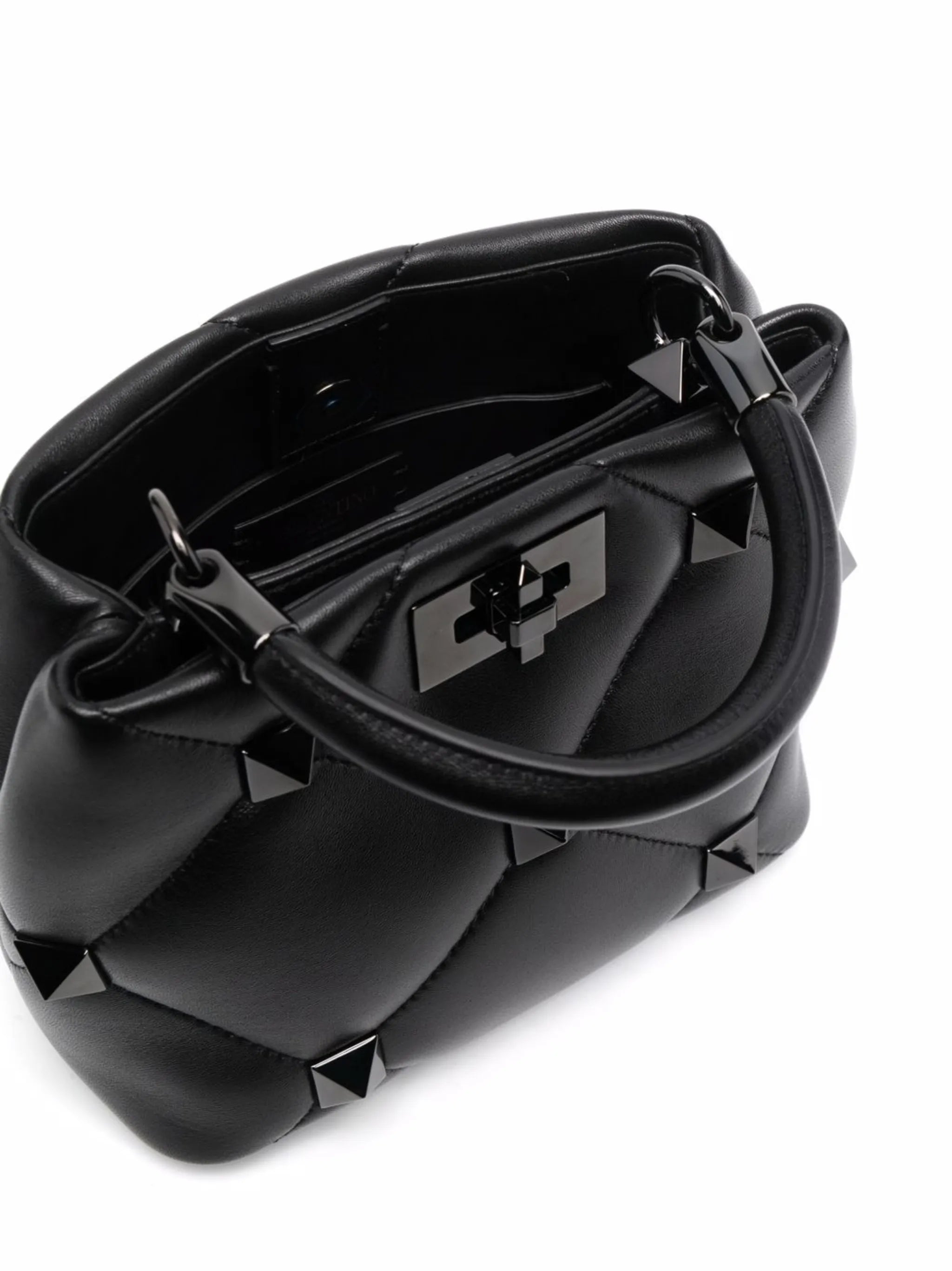 Roman Stud leather tote bag