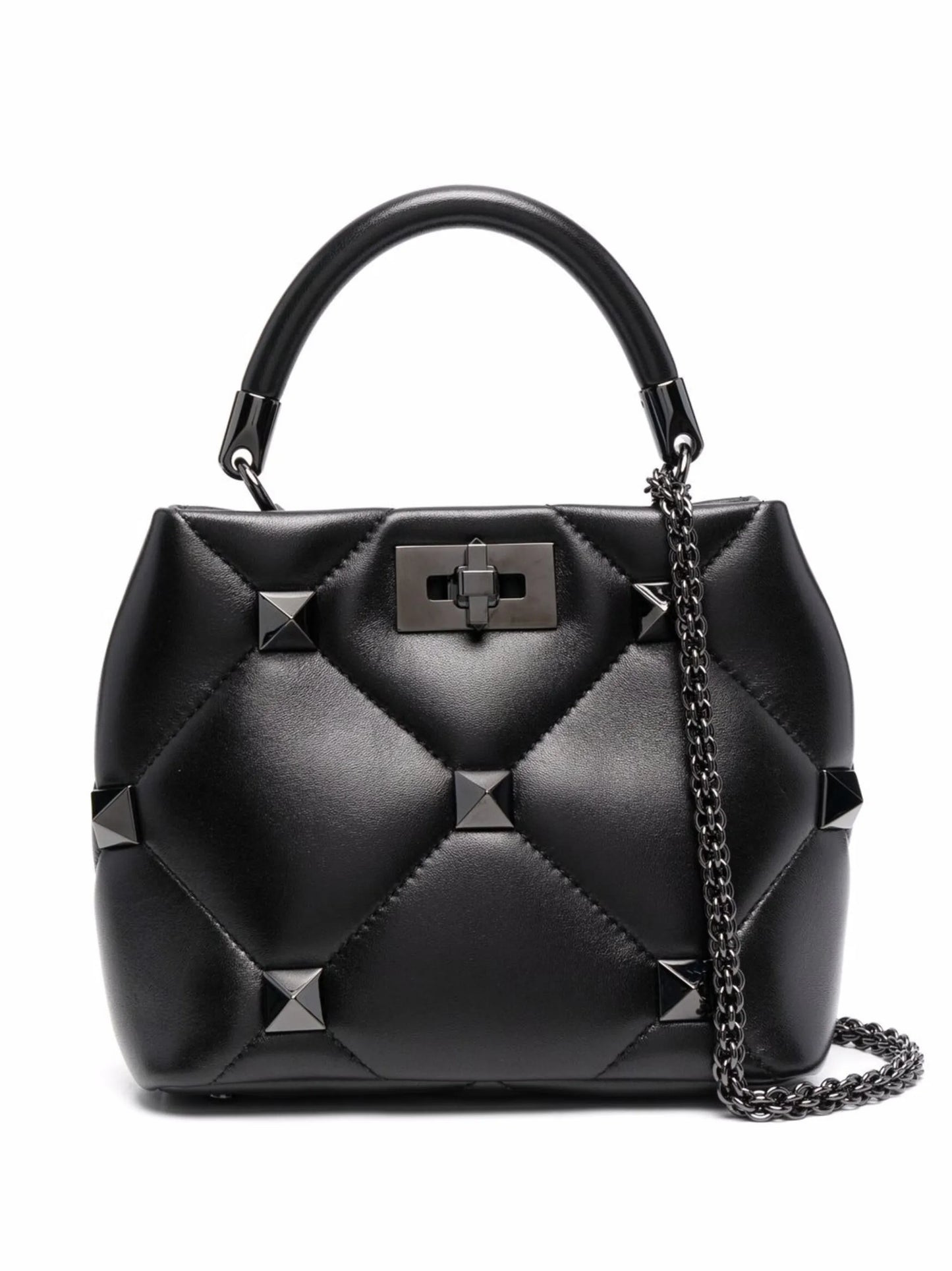Roman Stud leather tote bag