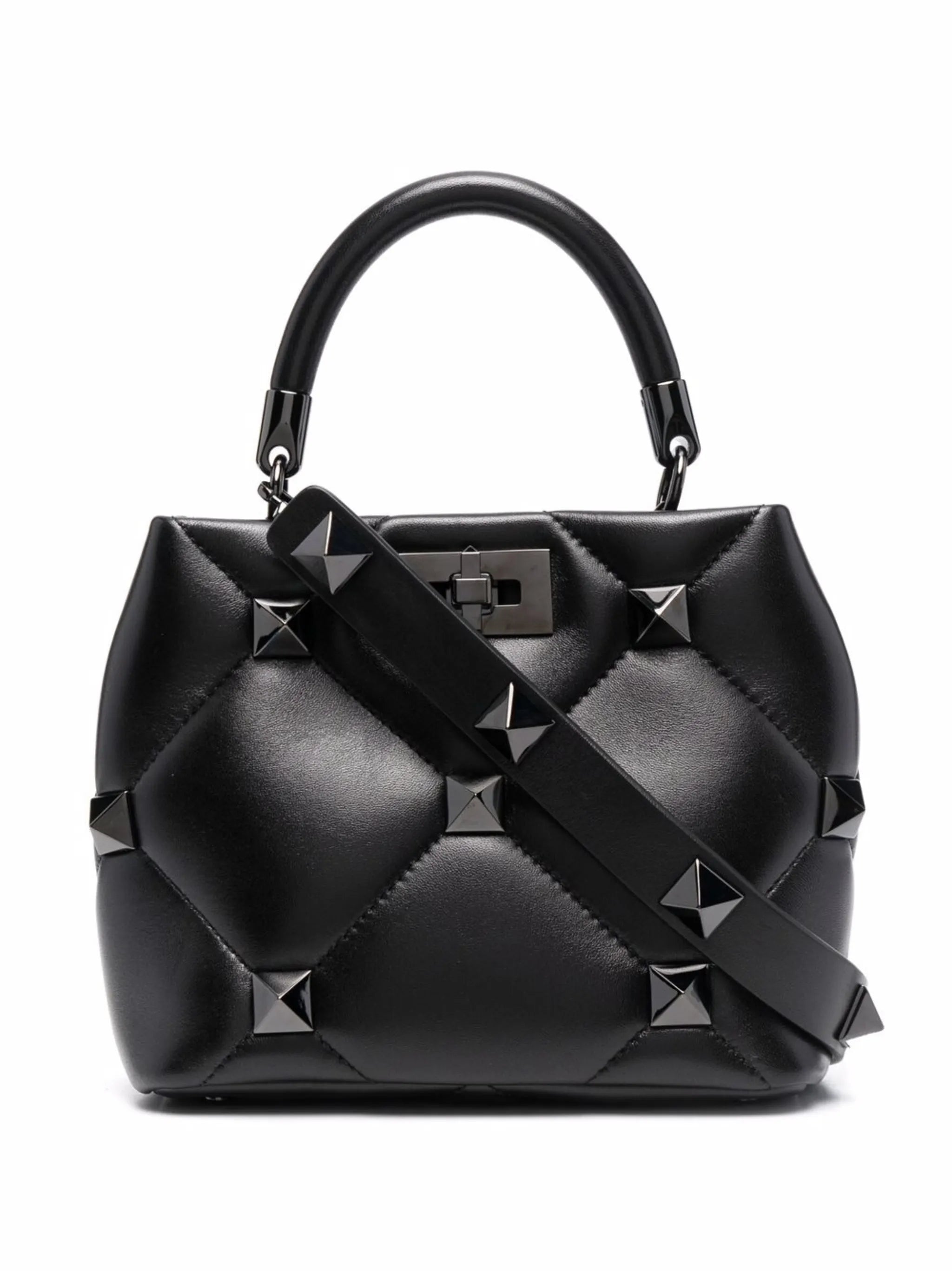 Roman Stud leather tote bag
