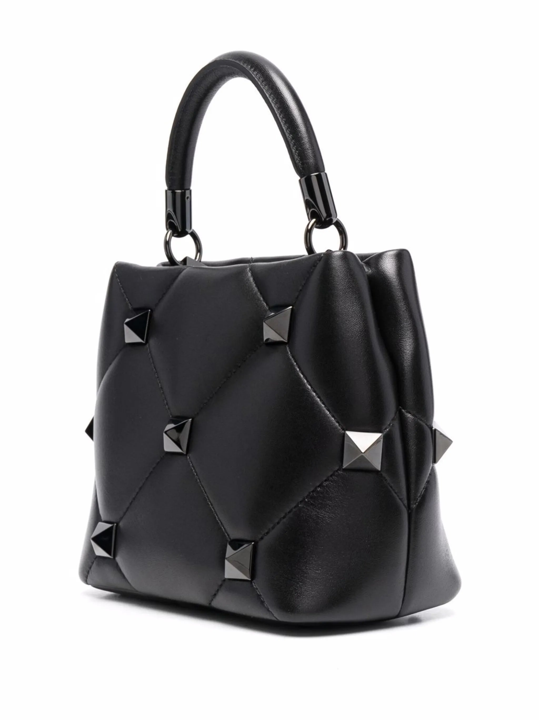 Roman Stud leather tote bag