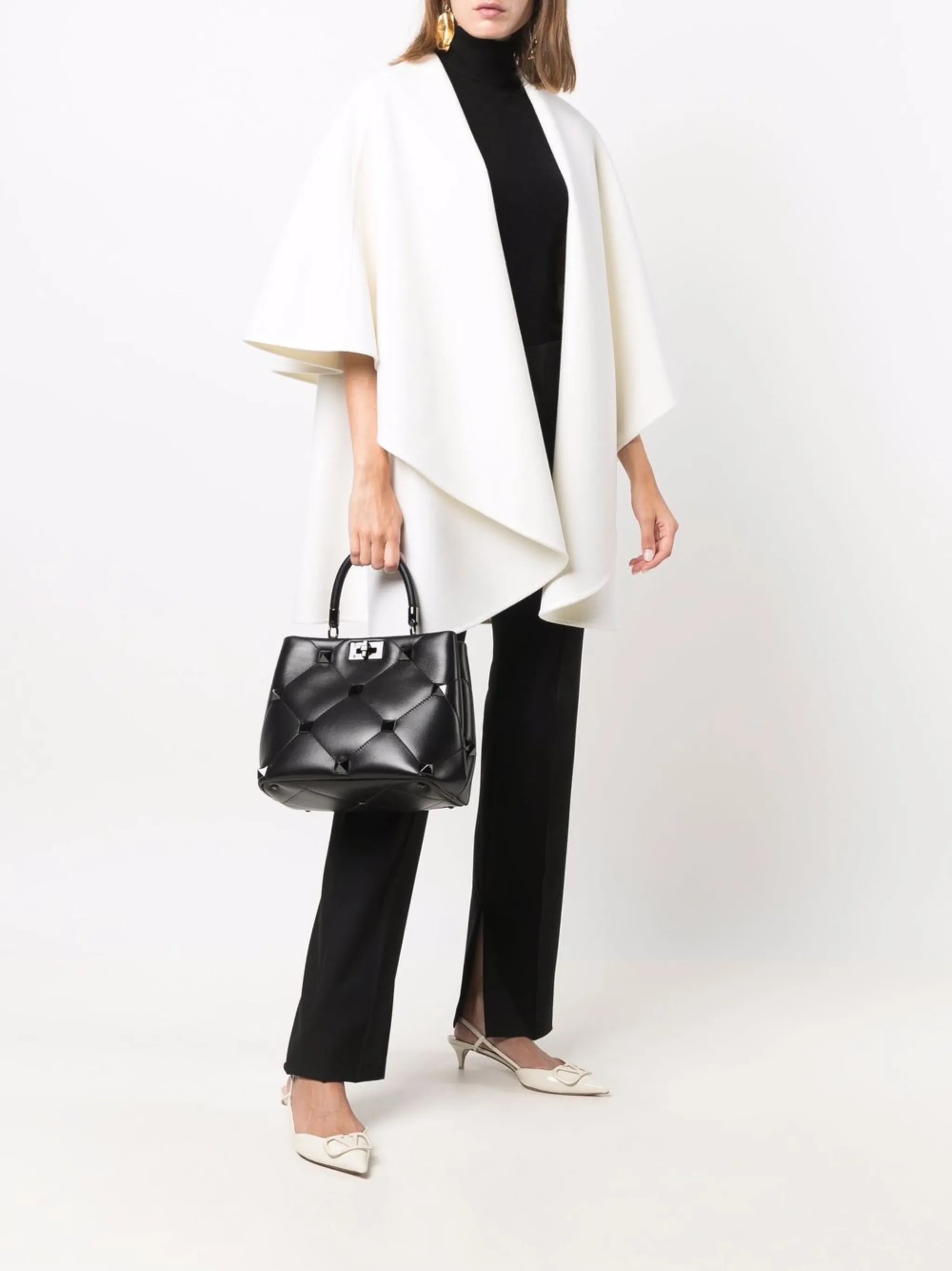 draped short cape