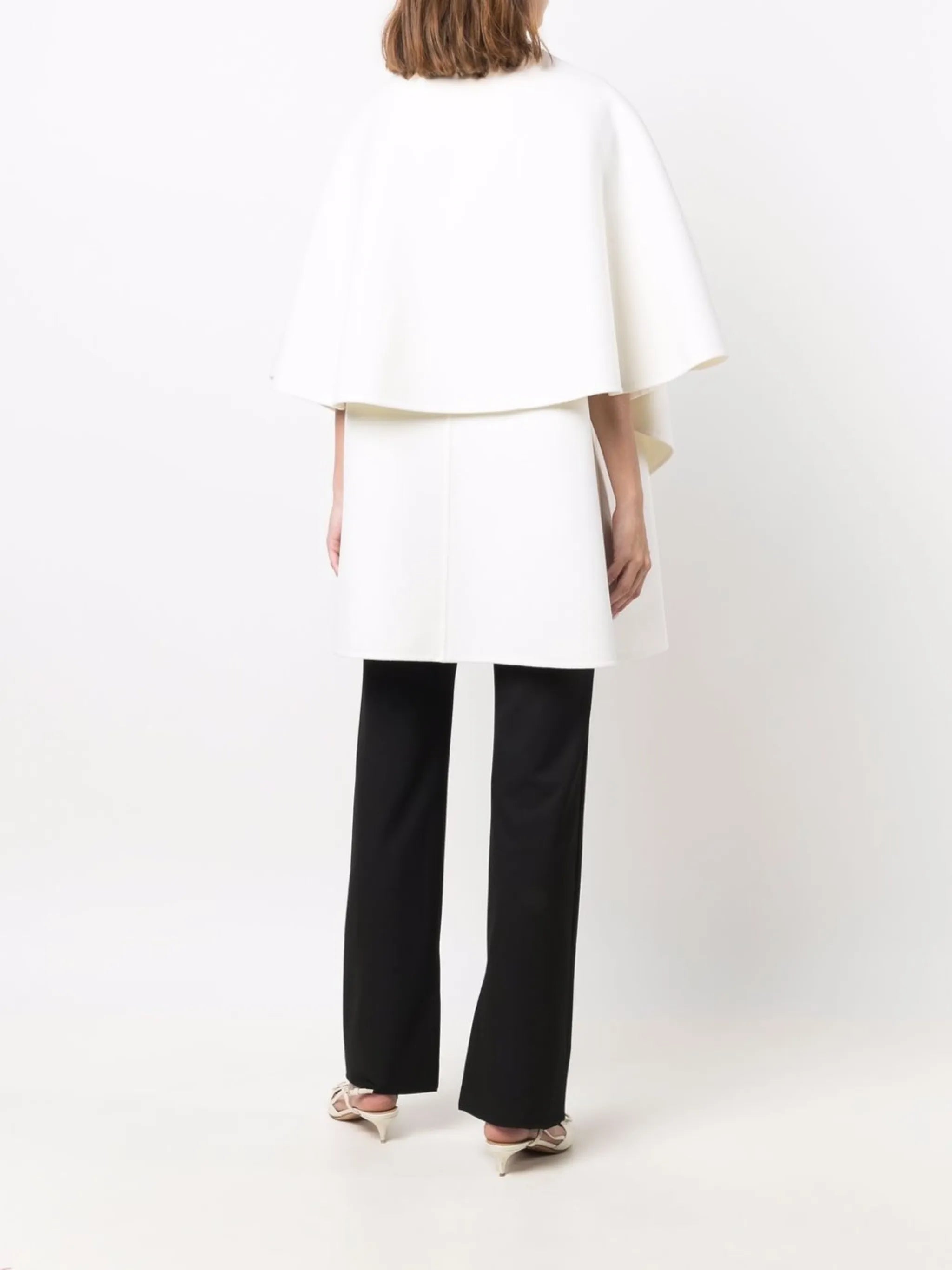 draped short cape