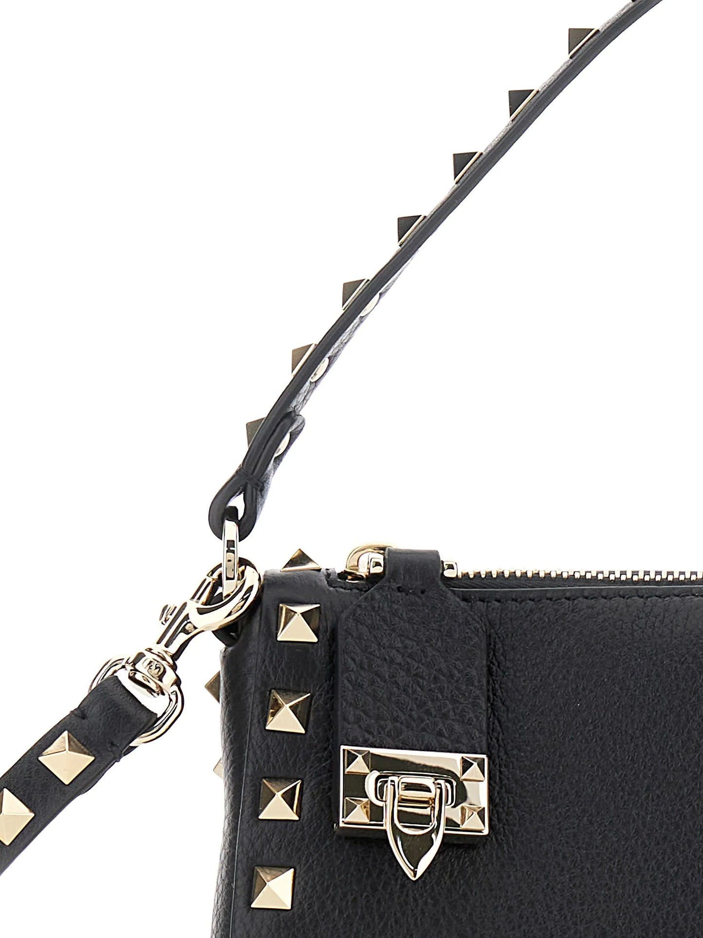 small Rockstud leather crossbody bag
