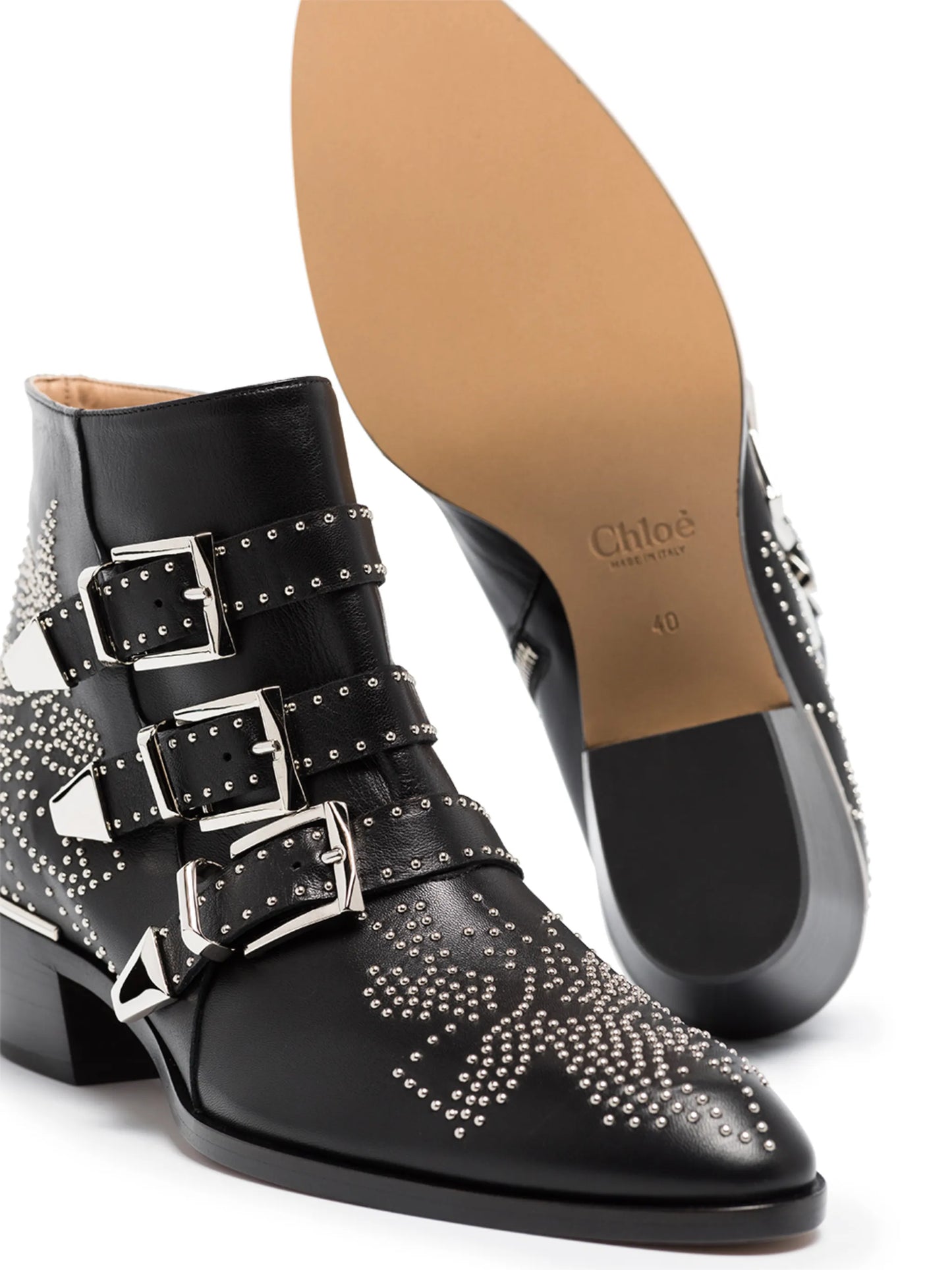 Susanna studded-embellished boots