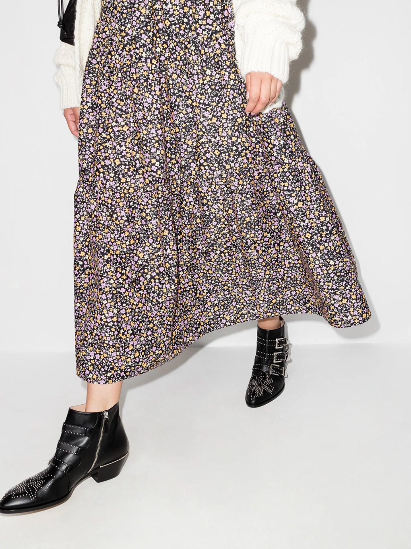Susanna studded-embellished boots