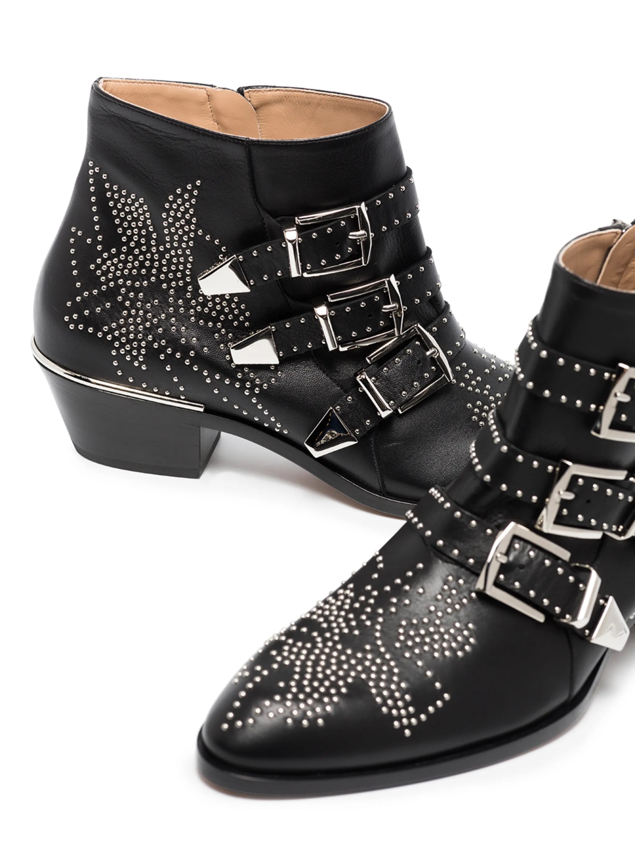 Susanna studded-embellished boots