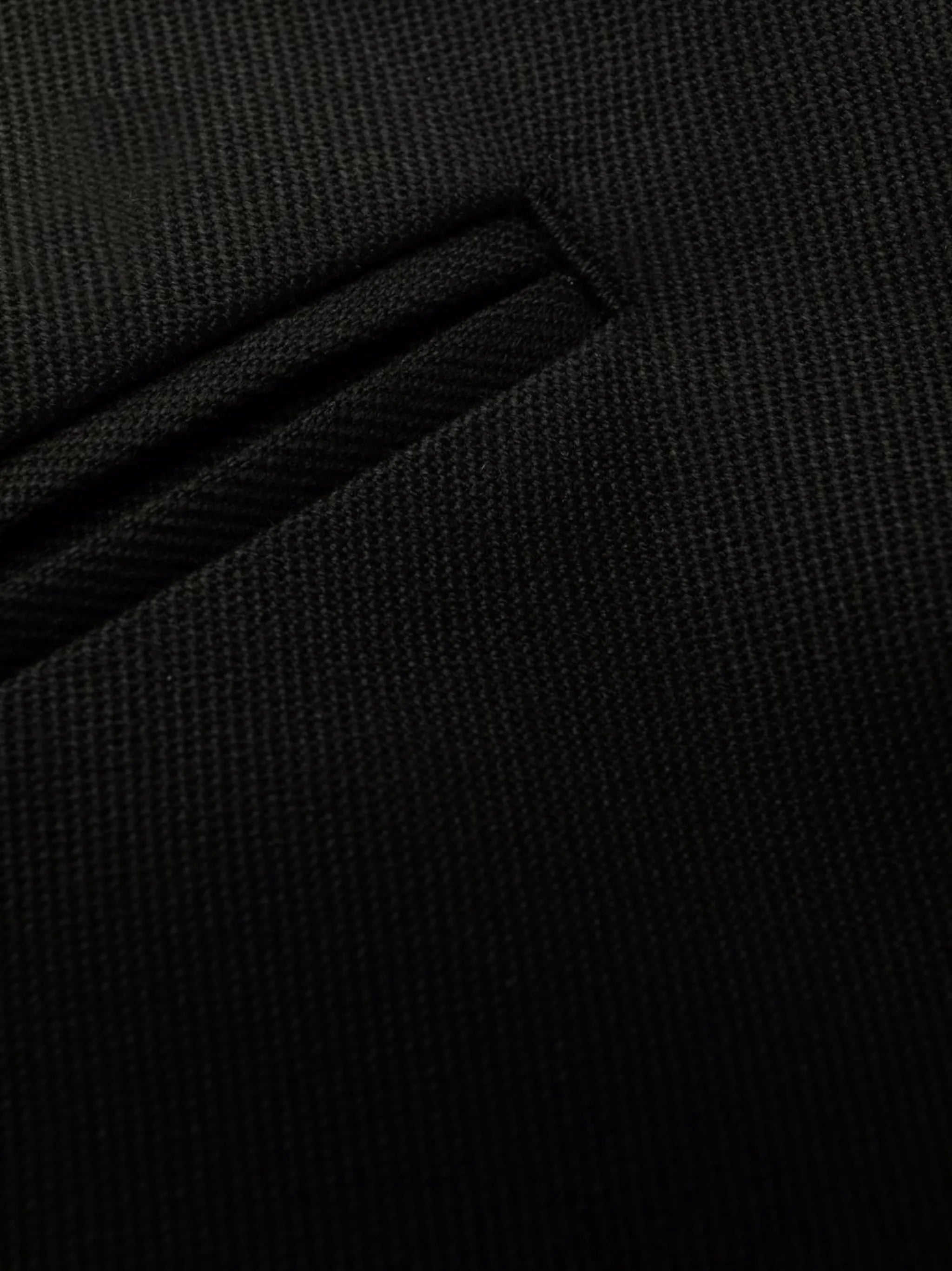 straight-leg tailored trousers