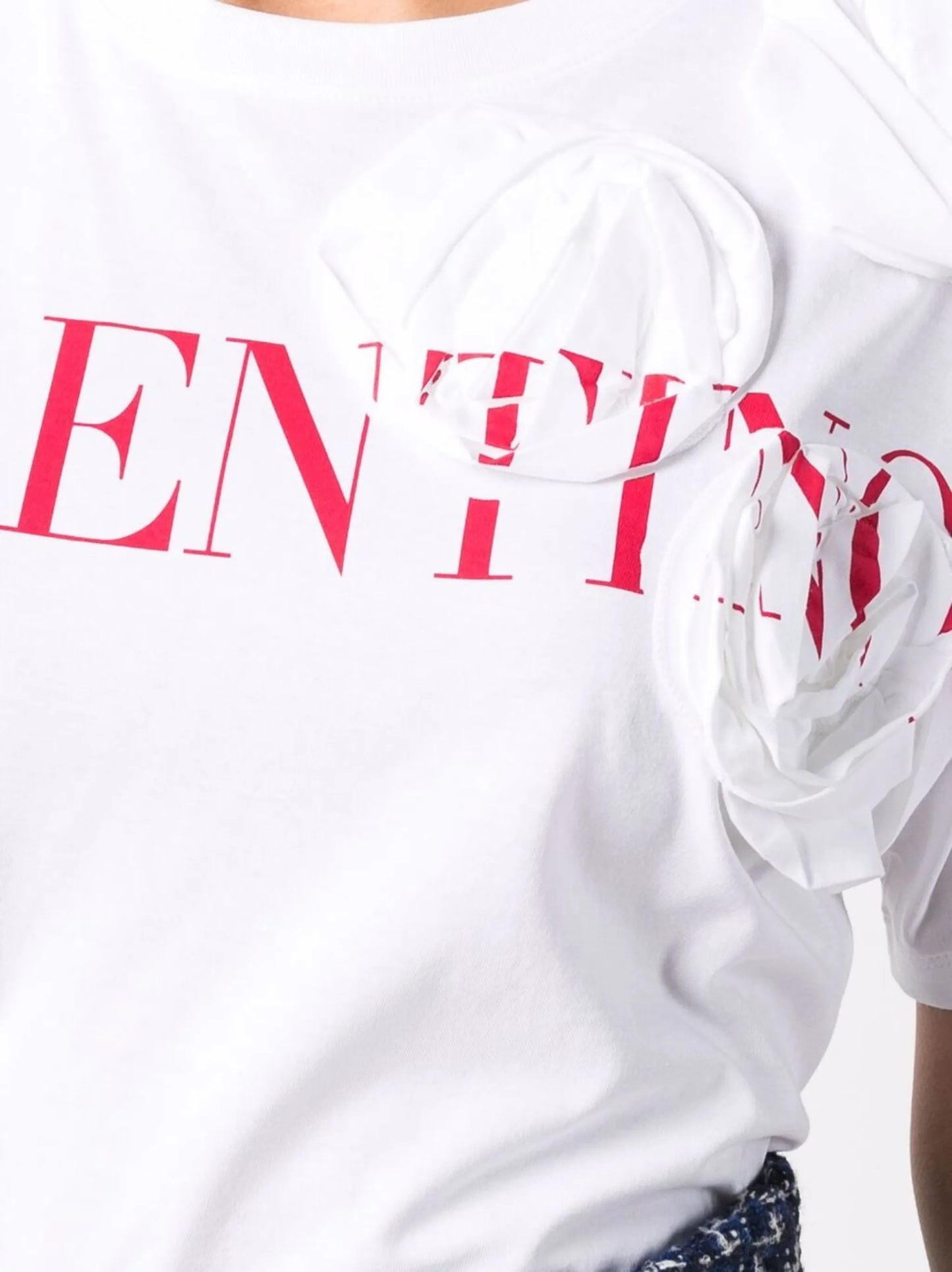 Rose Blossom logo-print T-shirt