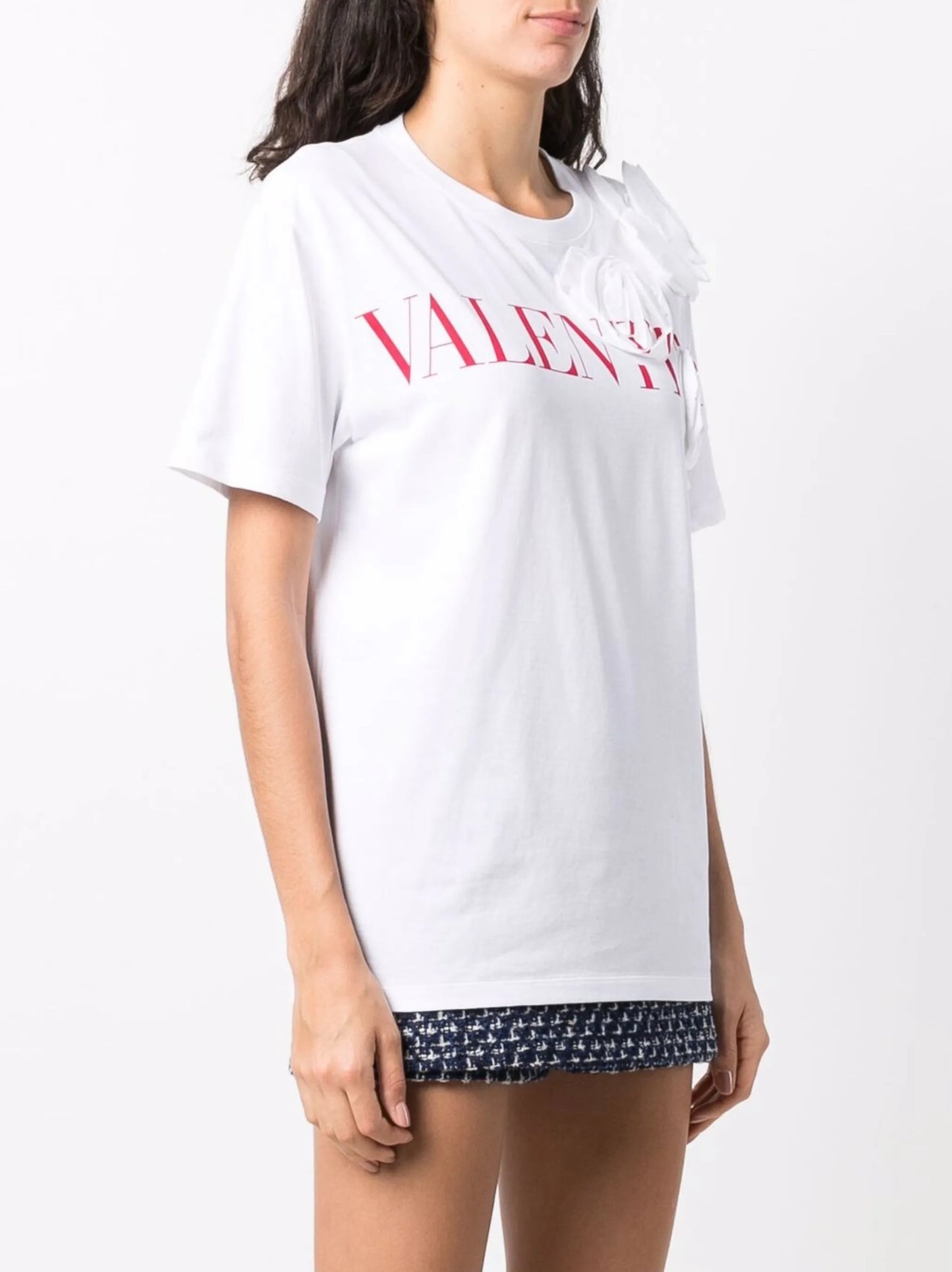 Rose Blossom logo-print T-shirt