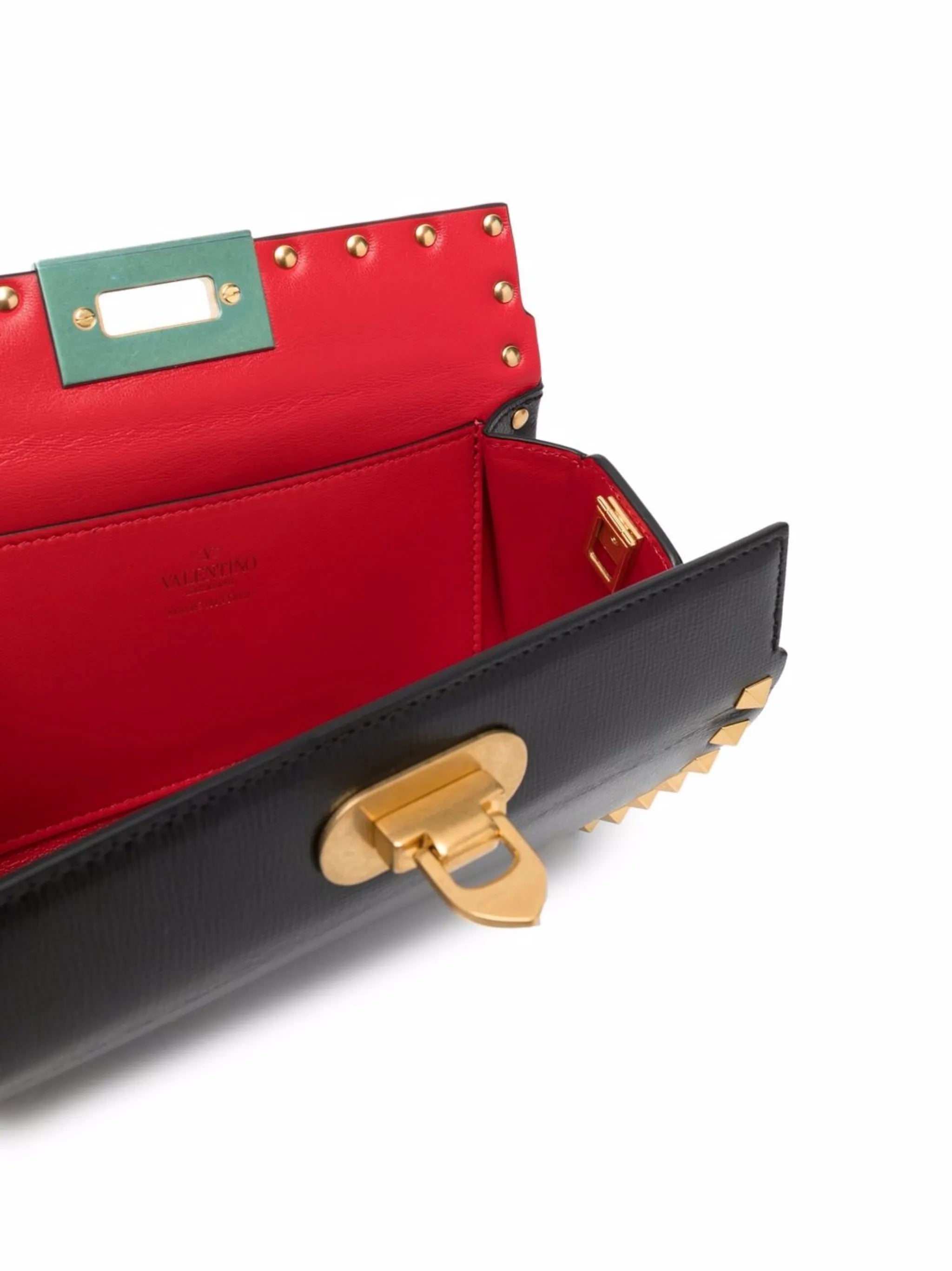 Rockstud Alcove clutch bag