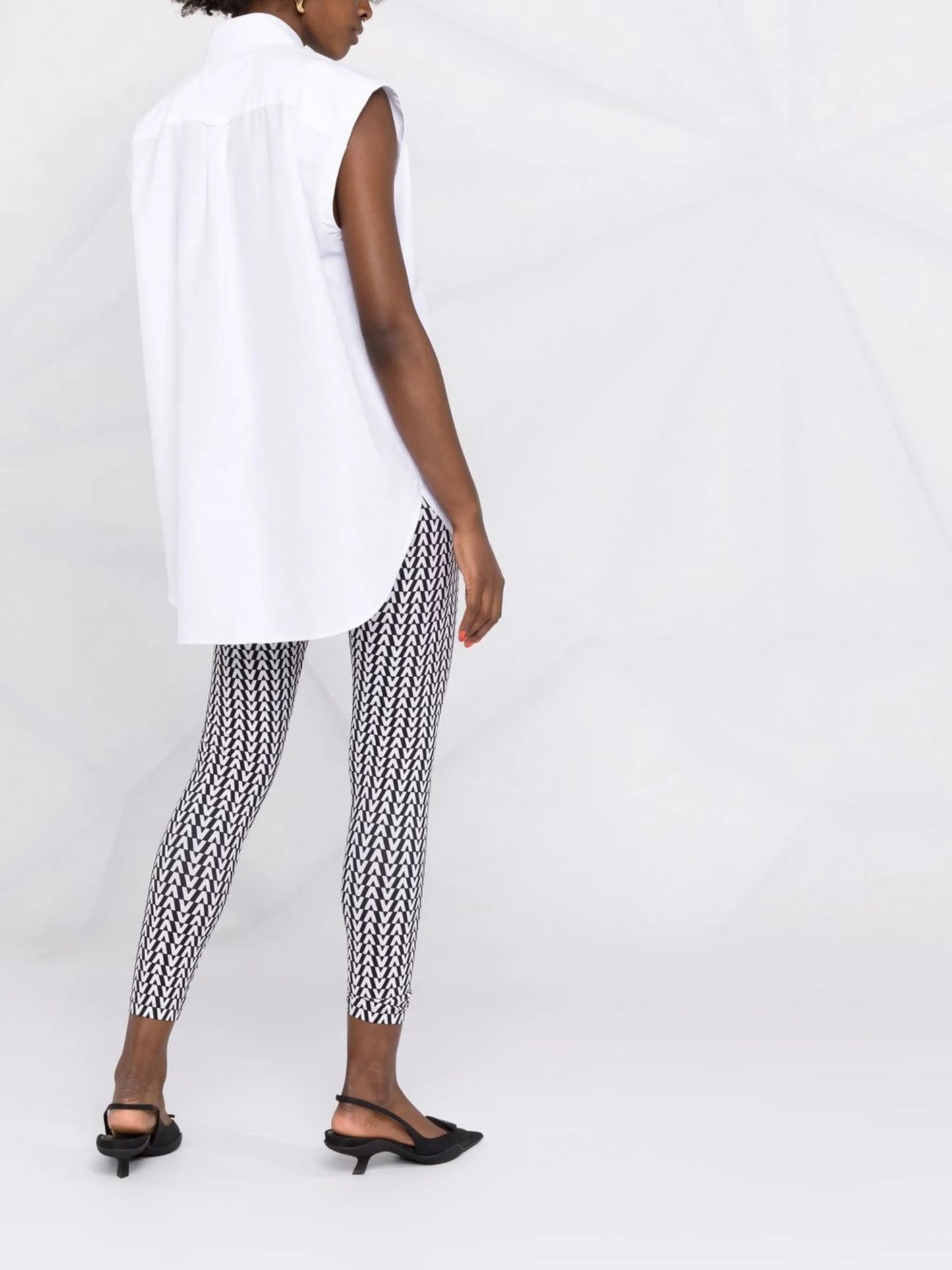 all-over logo-print leggings