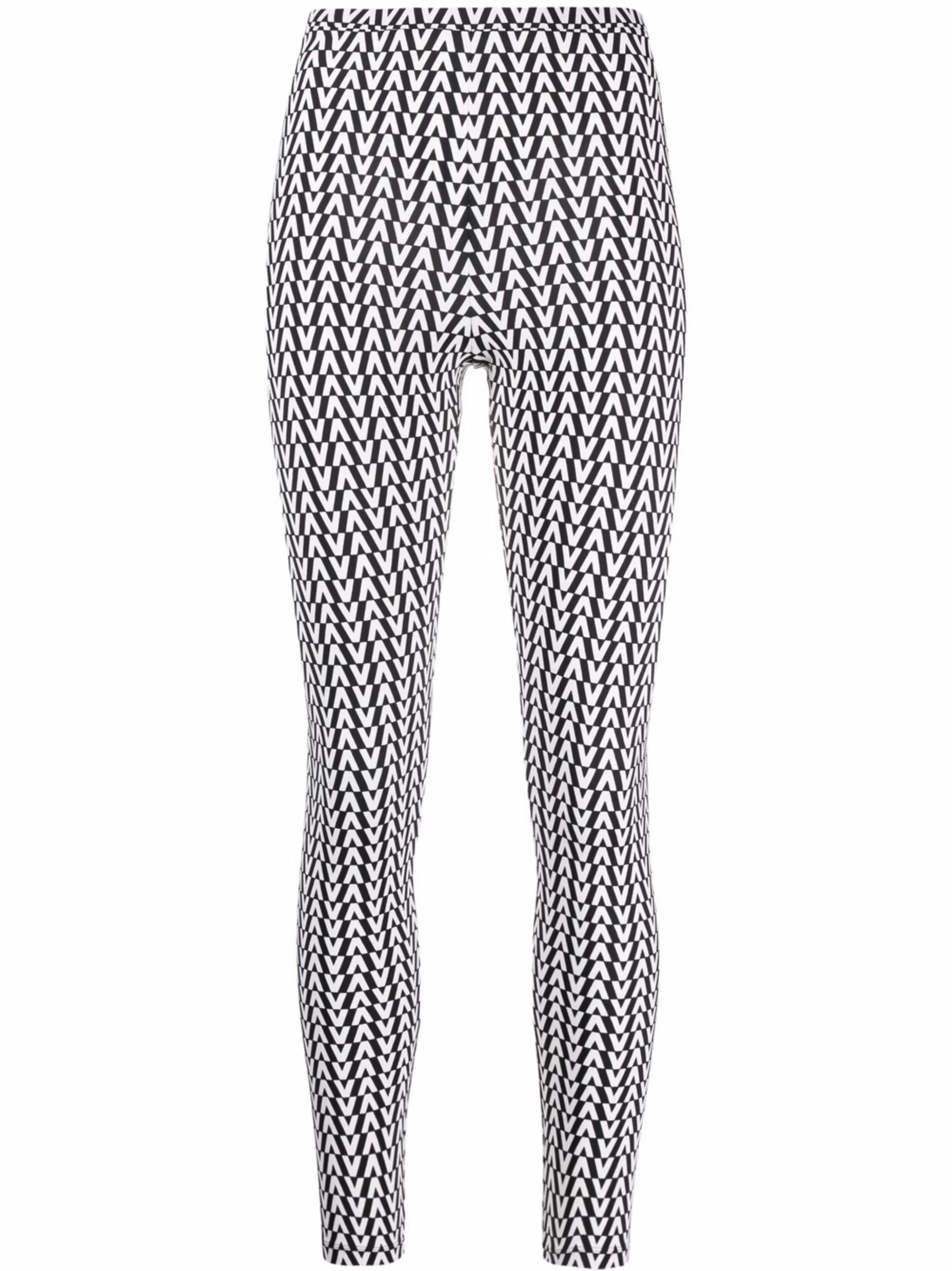 all-over logo-print leggings