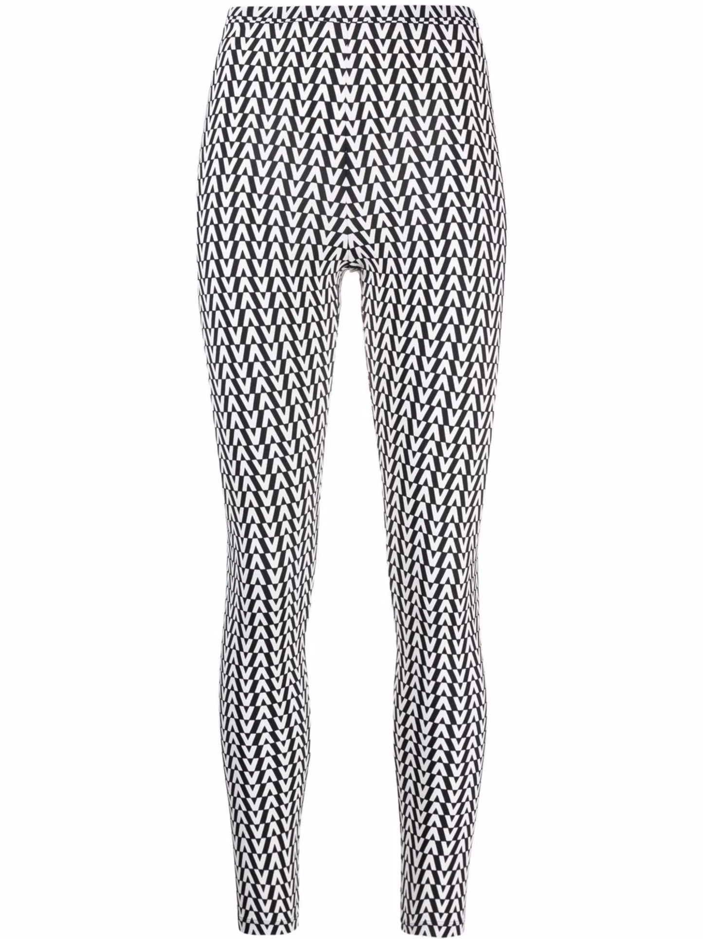all-over logo-print leggings