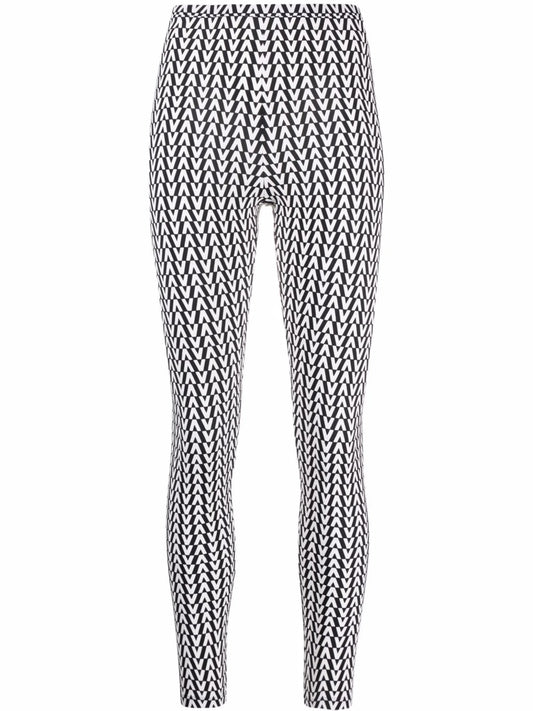 all-over logo-print leggings