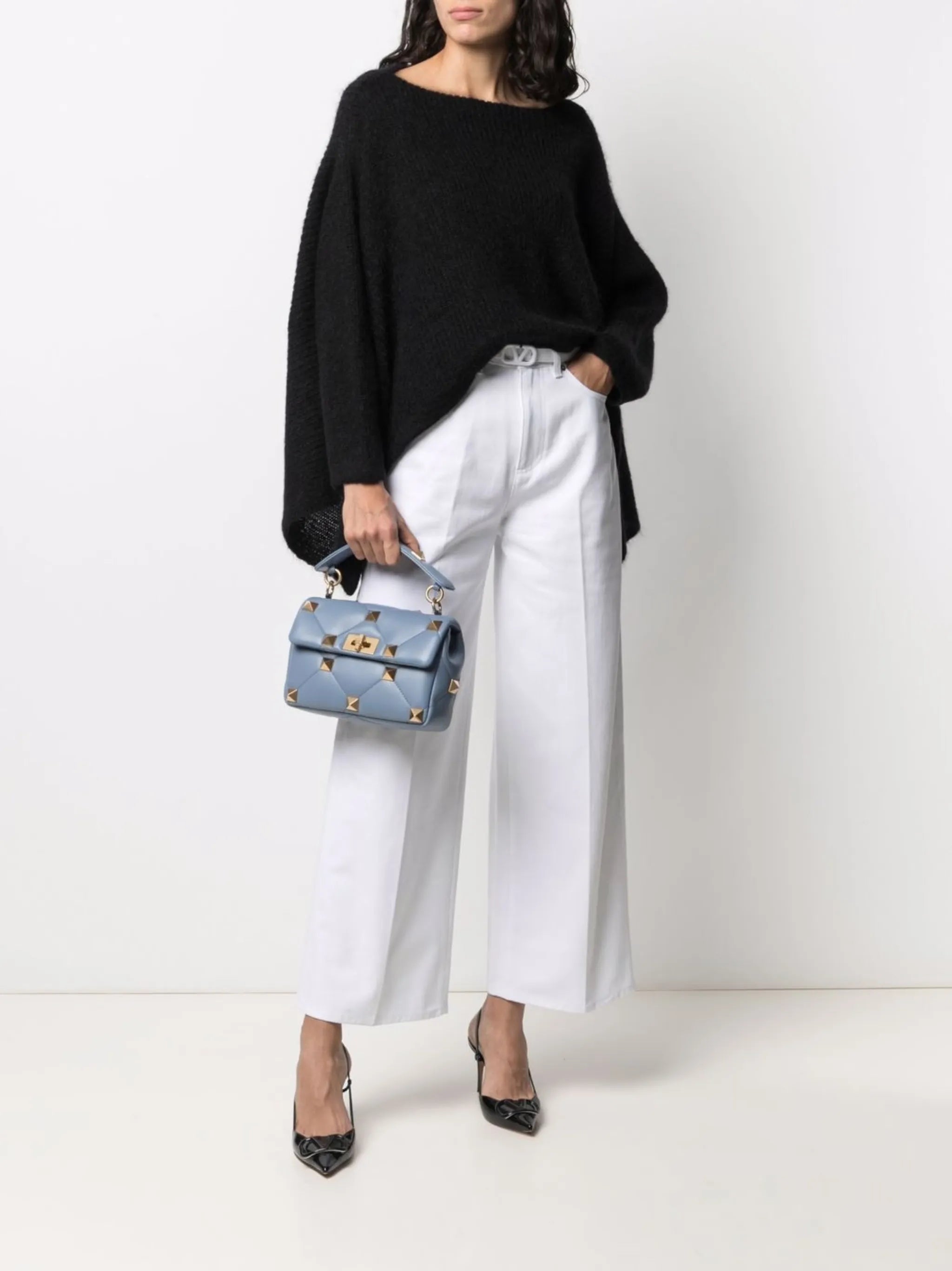 medium Roman Stud crossbody bag