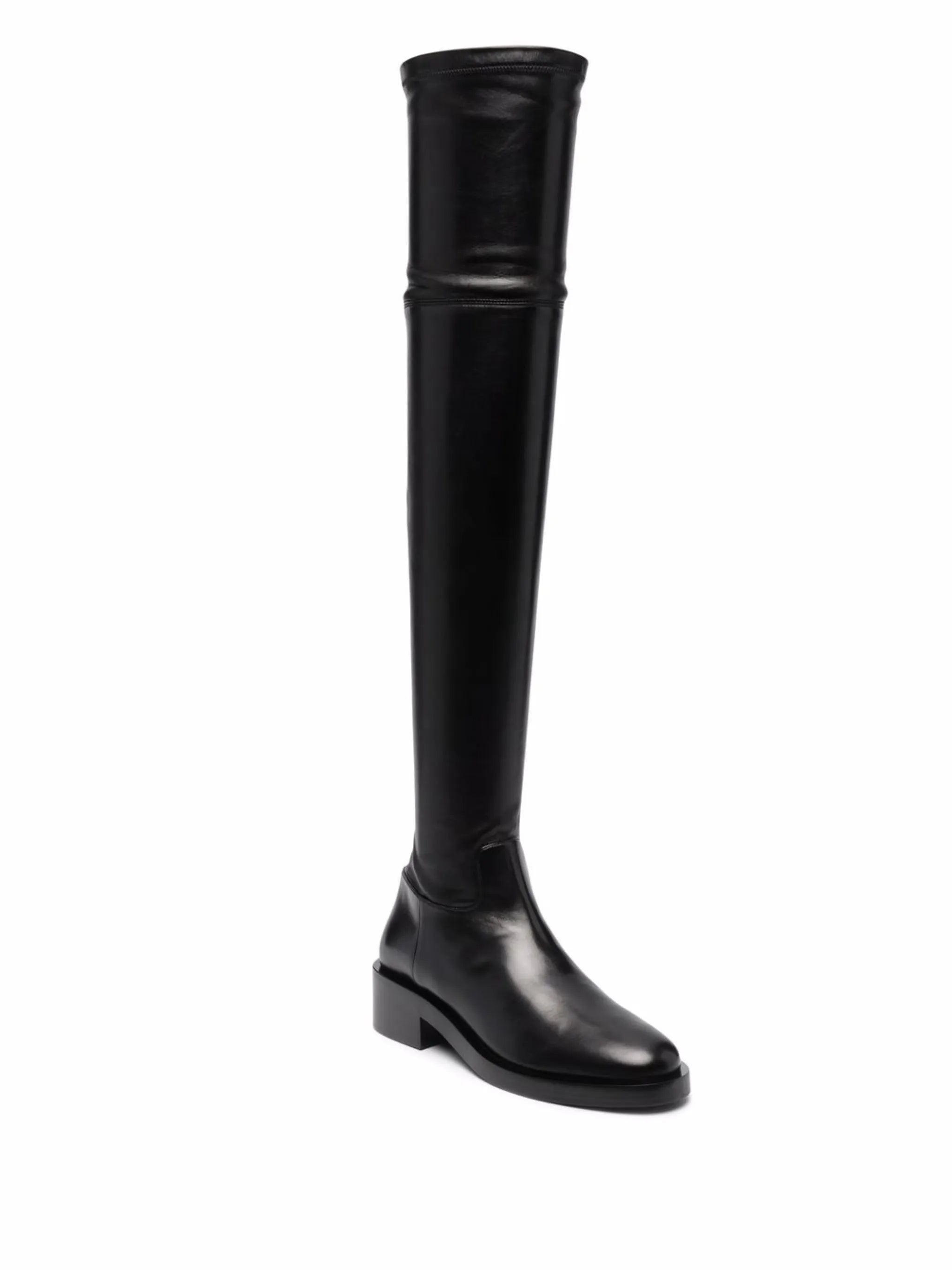 30mm Roman Stud over-the-knee boots