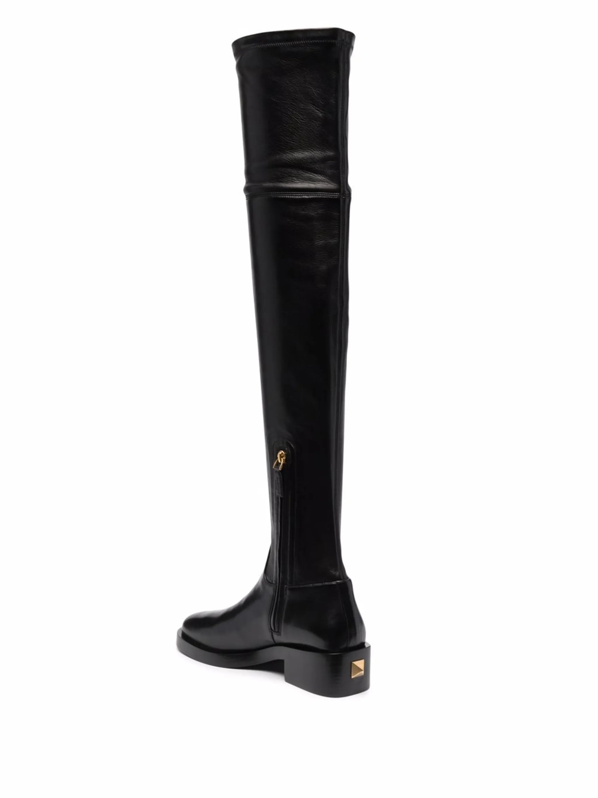 30mm Roman Stud over-the-knee boots