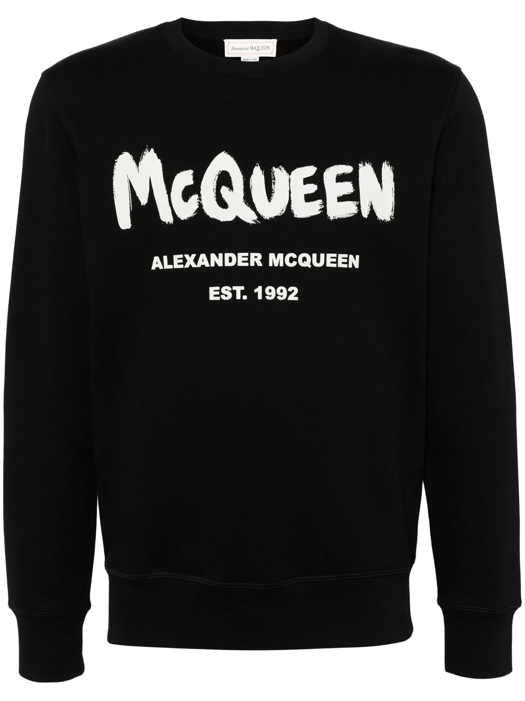 Graffiti-print sweatshirt