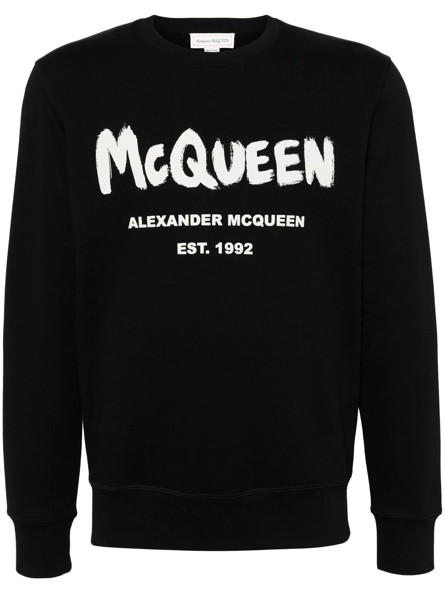 Graffiti-print sweatshirt