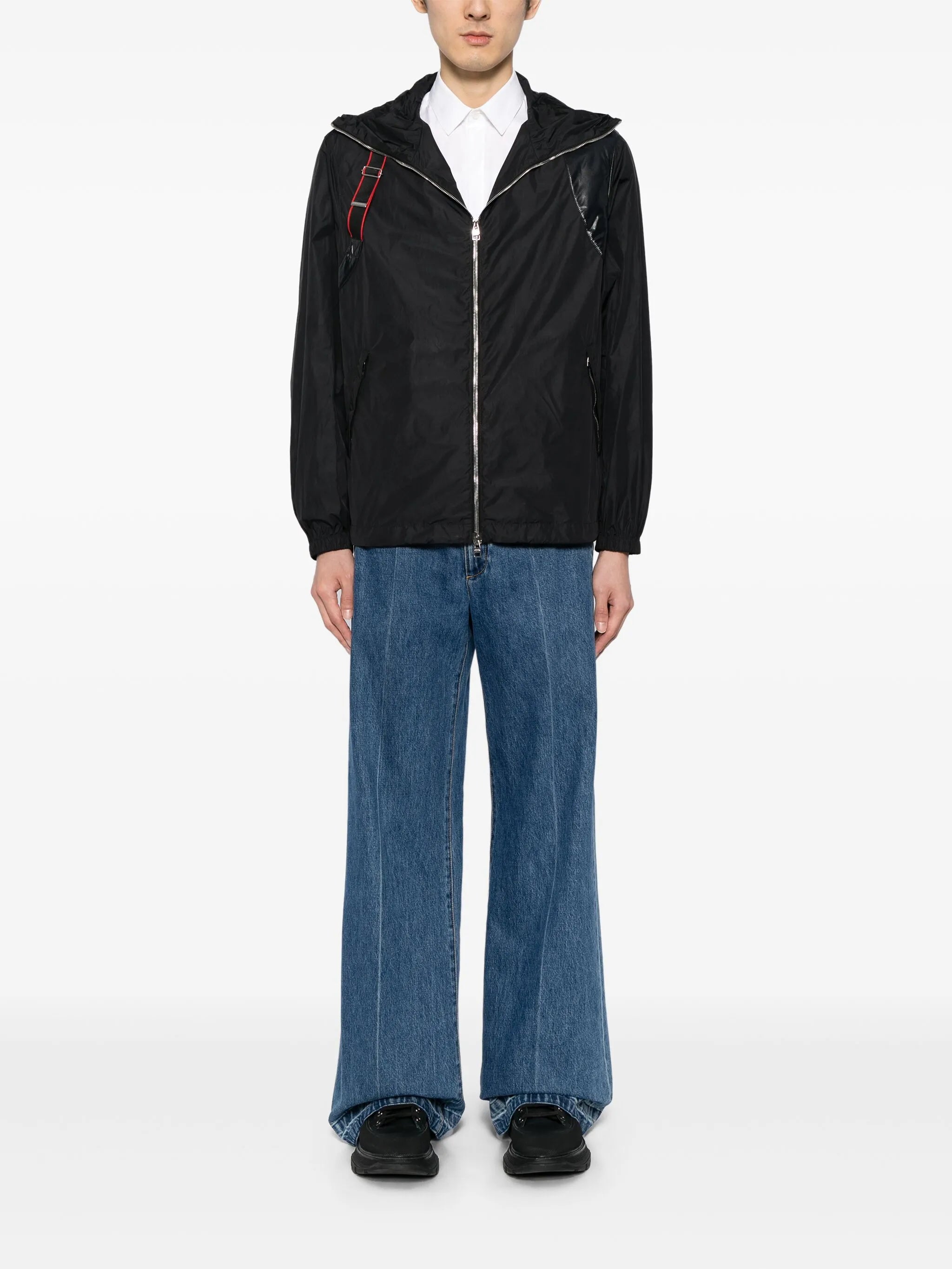 harness logo tape jacket