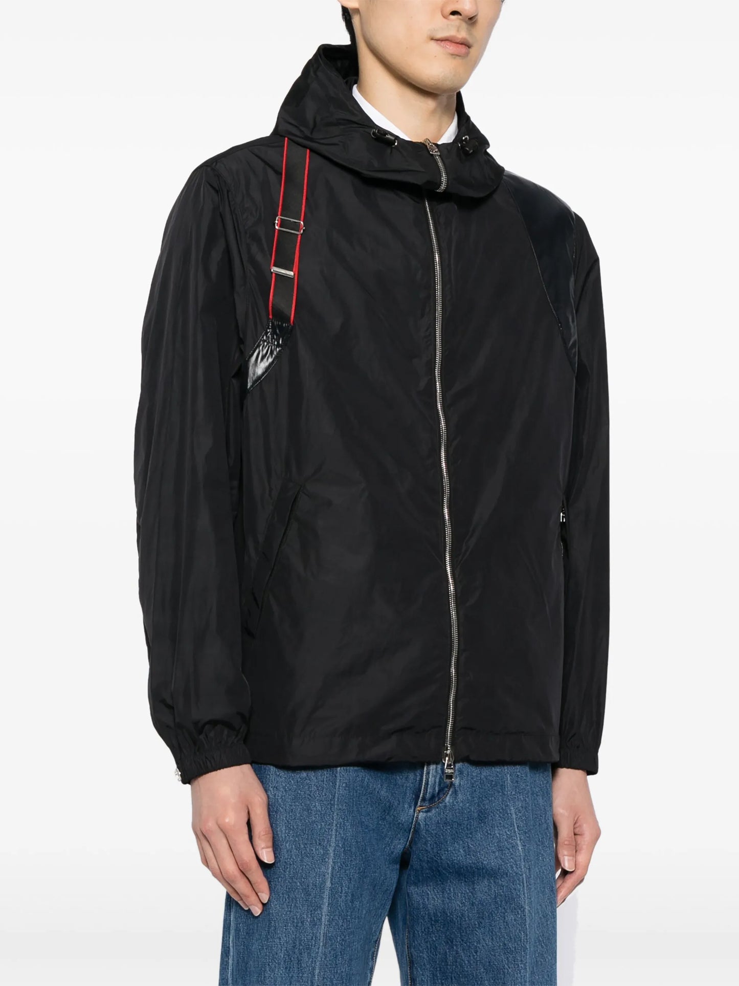 harness logo tape jacket
