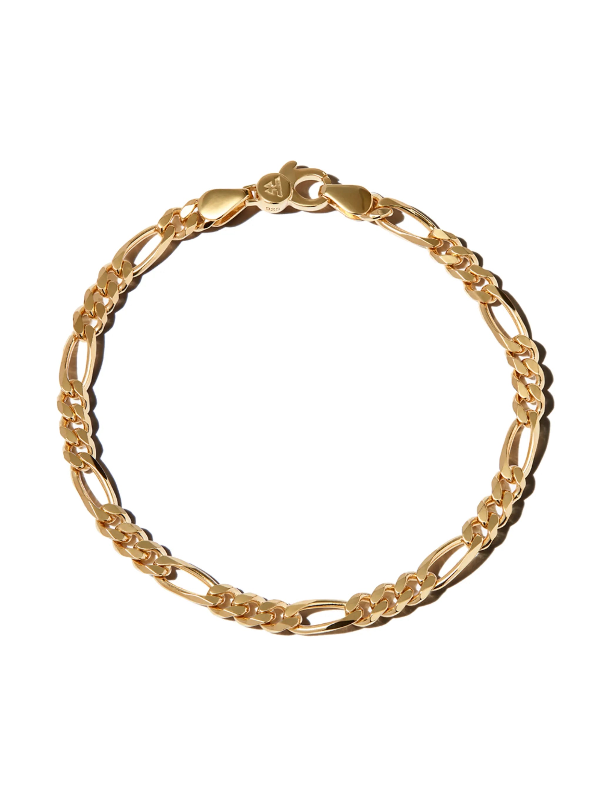 Figaro chain bracelet