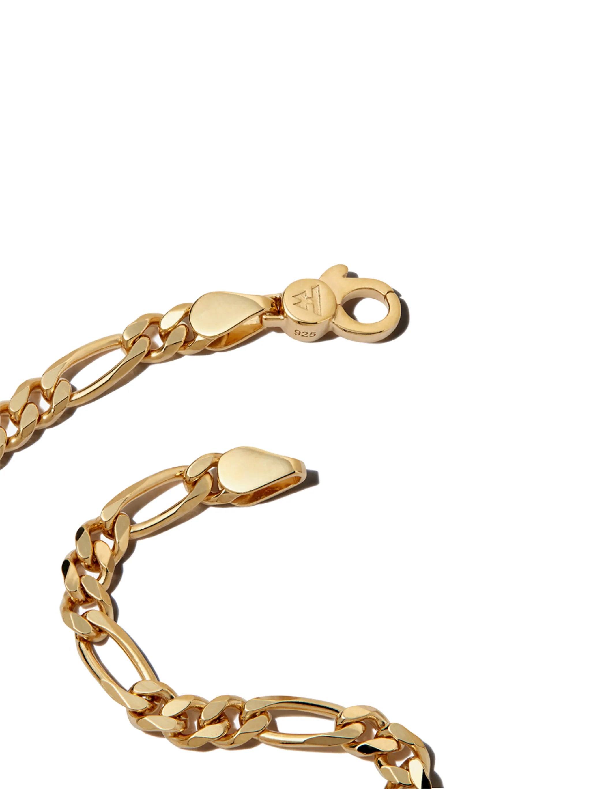 Figaro chain bracelet