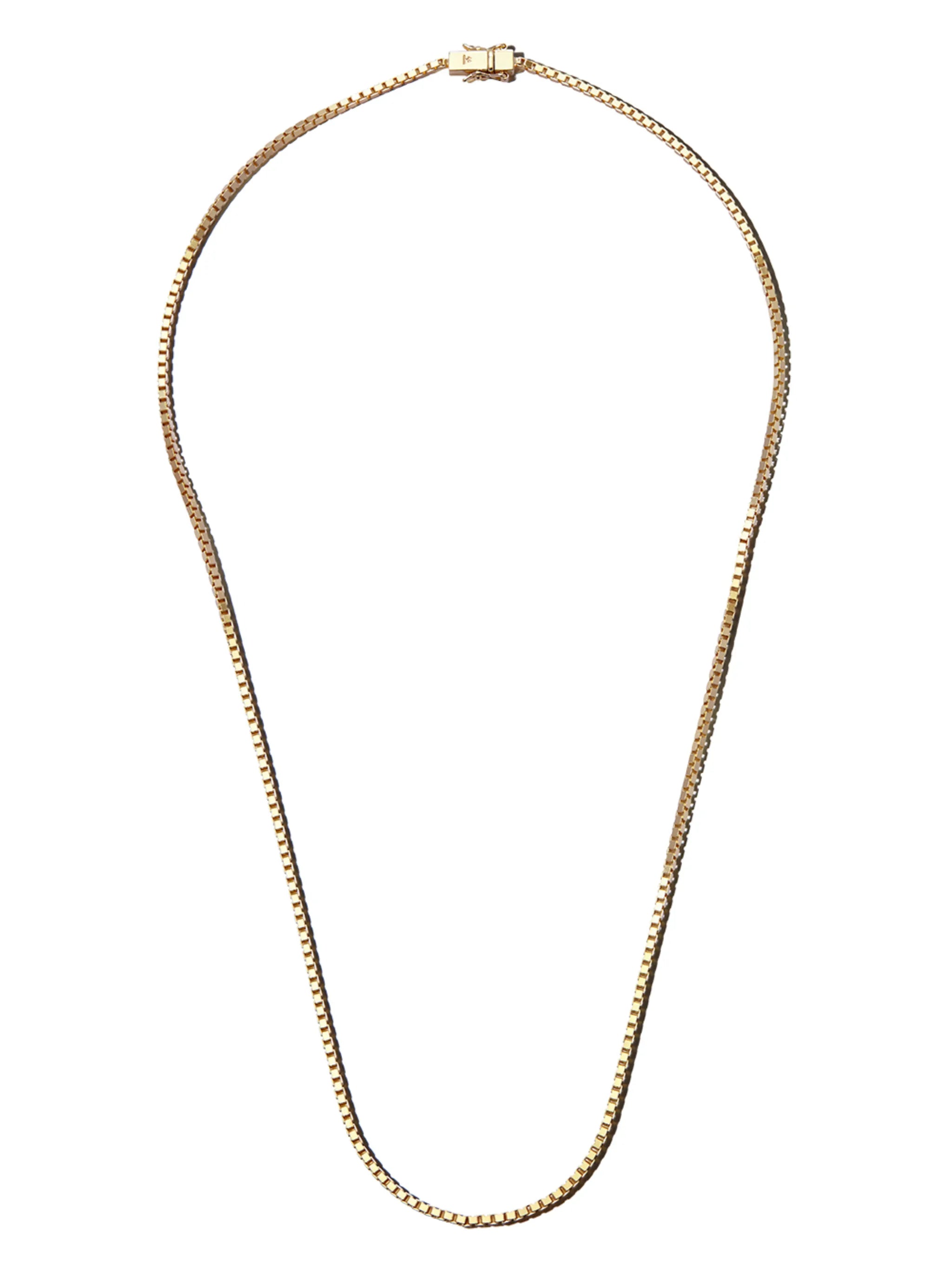 square-chain necklace