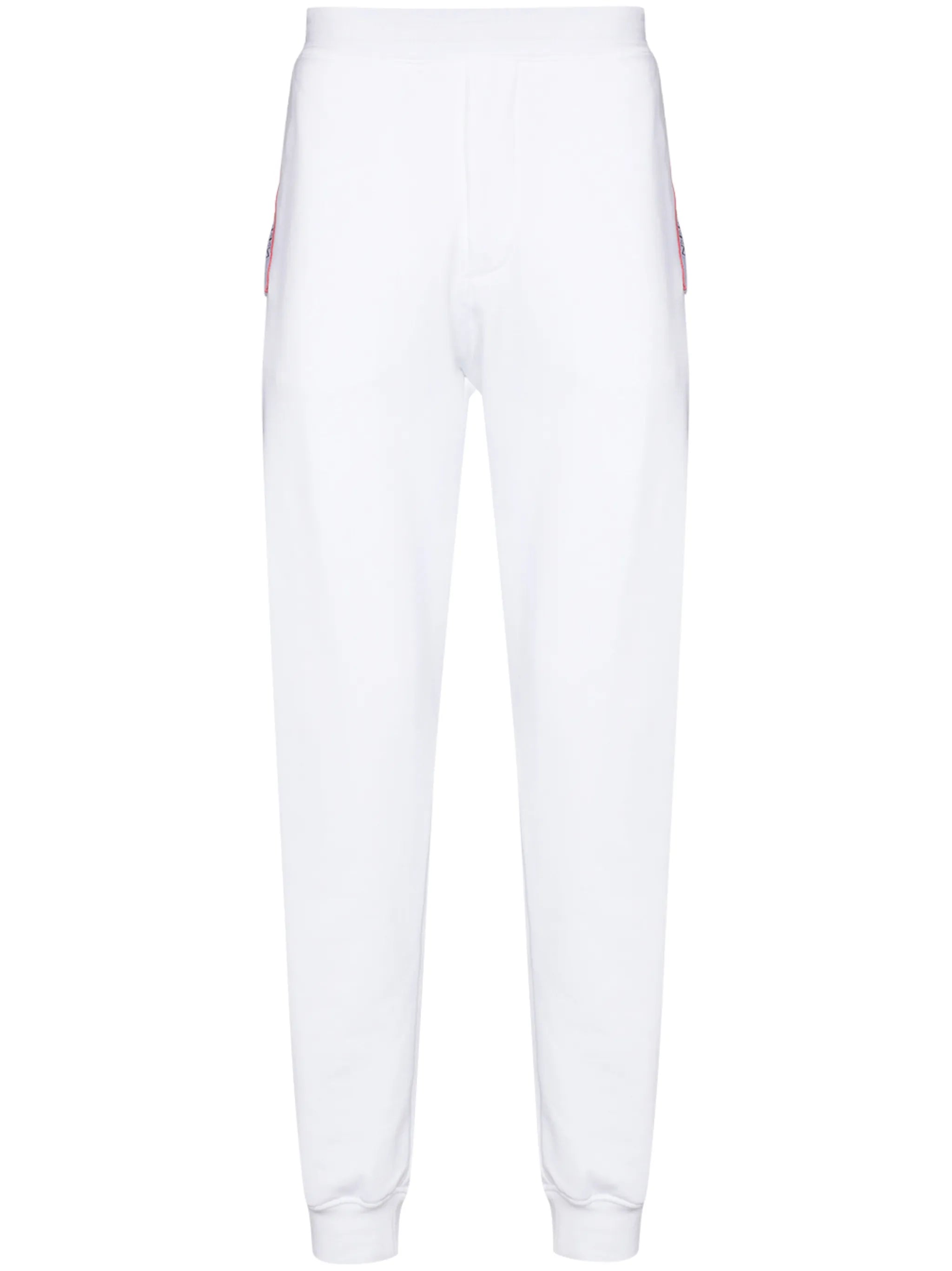 logo tape tapered track pants