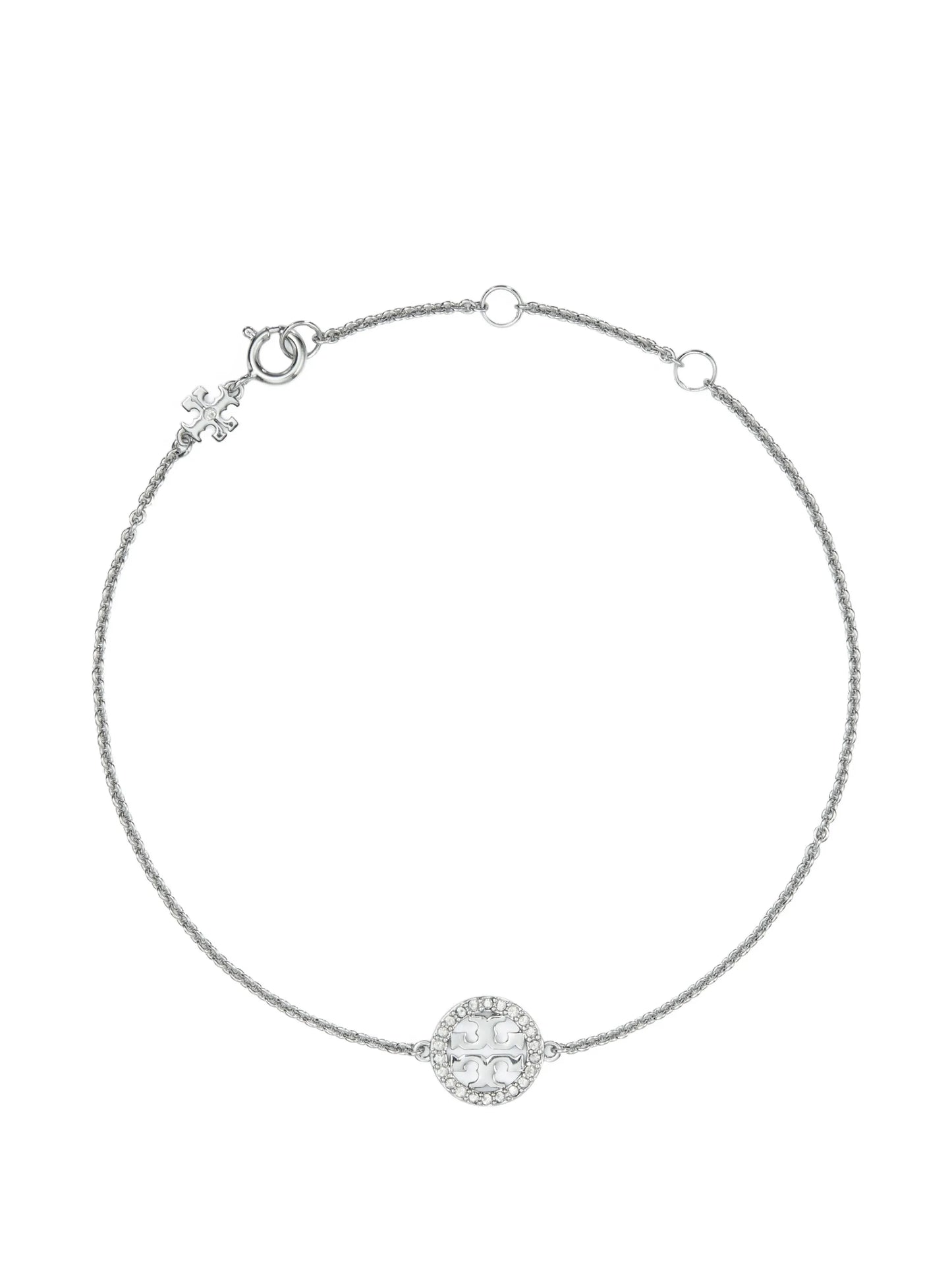Icon pavé chain bracelet