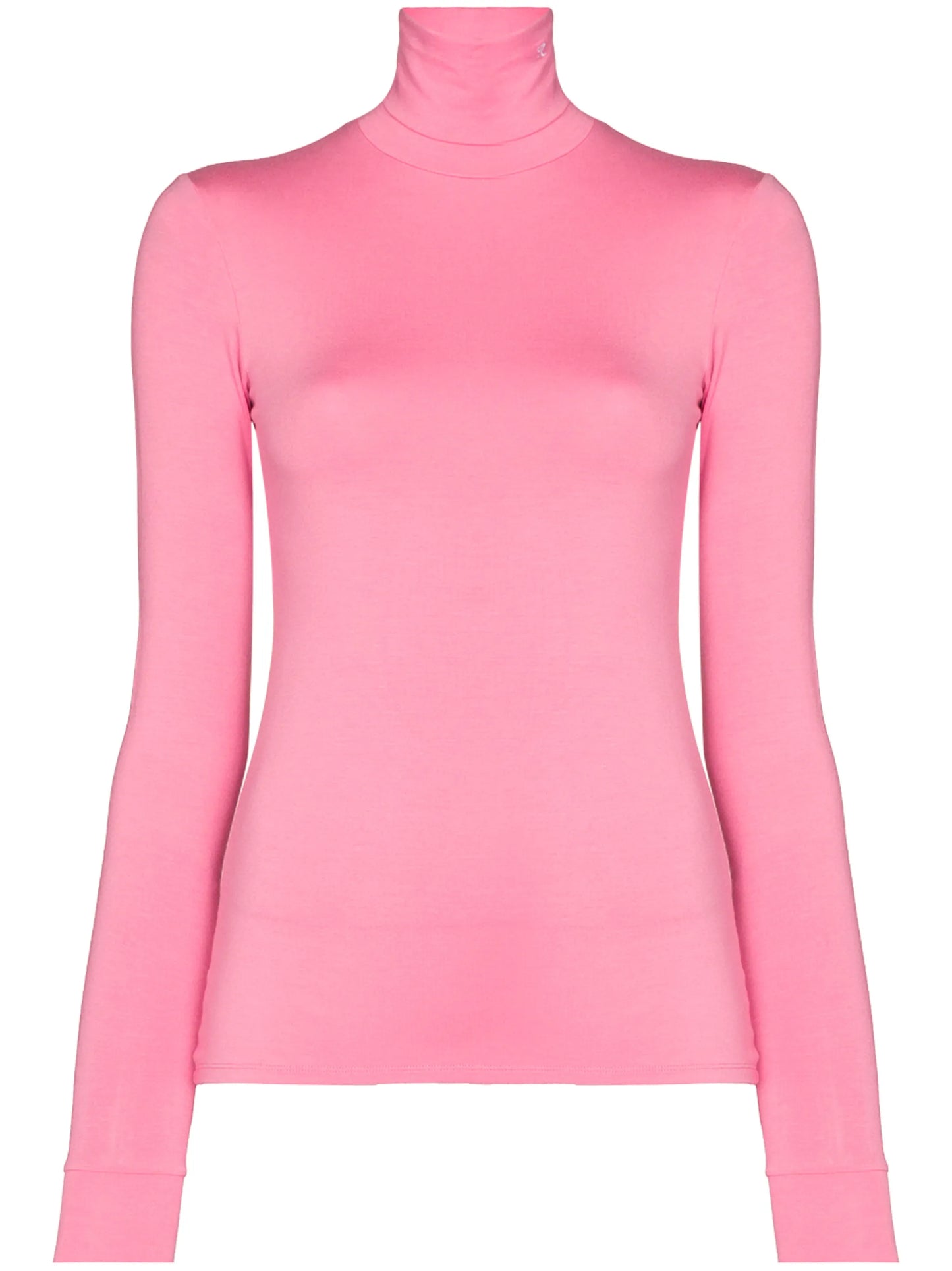 Uni Sous logo-embroidered roll-neck T-shirt