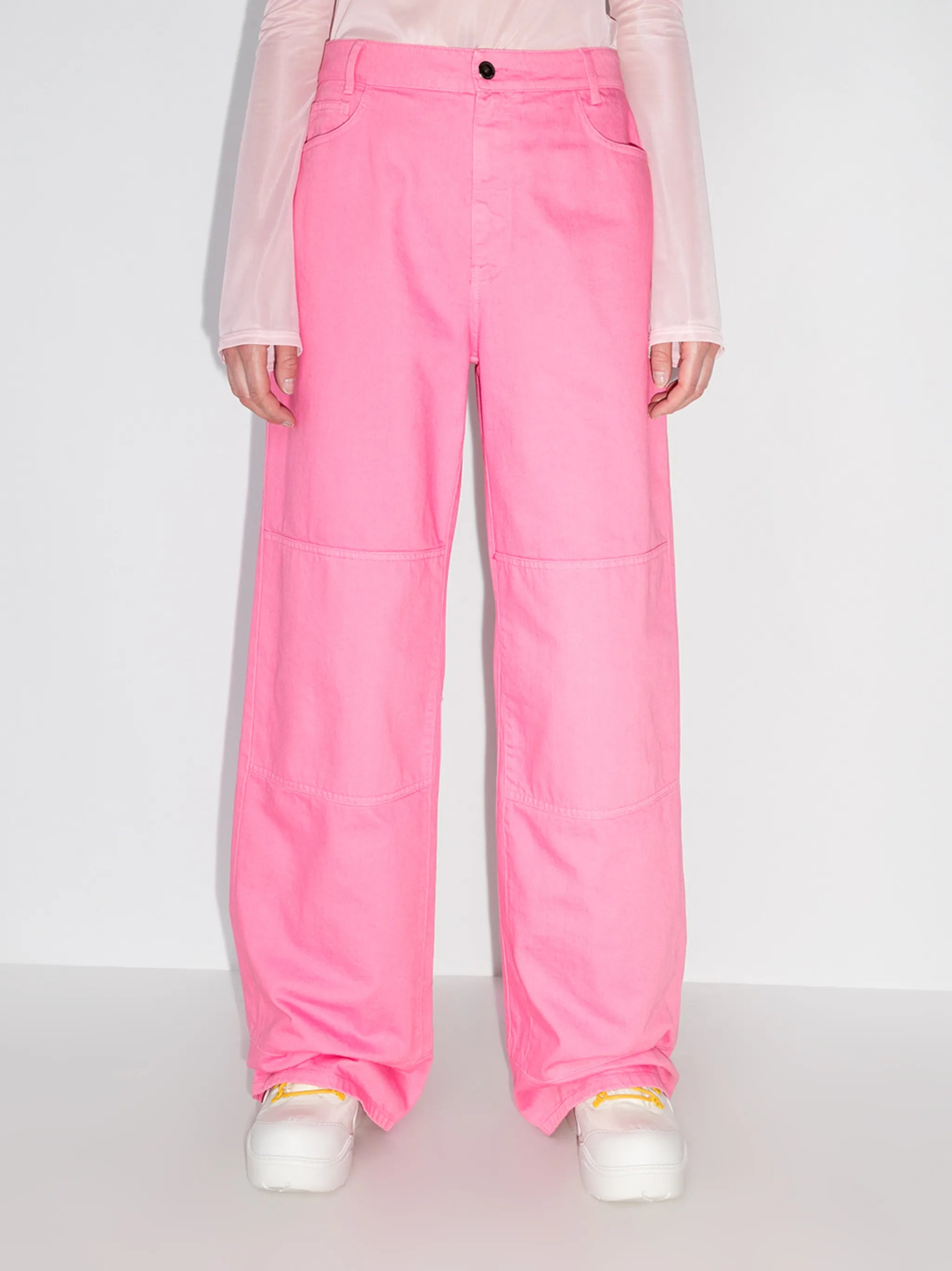 Workwear wide-leg jeans